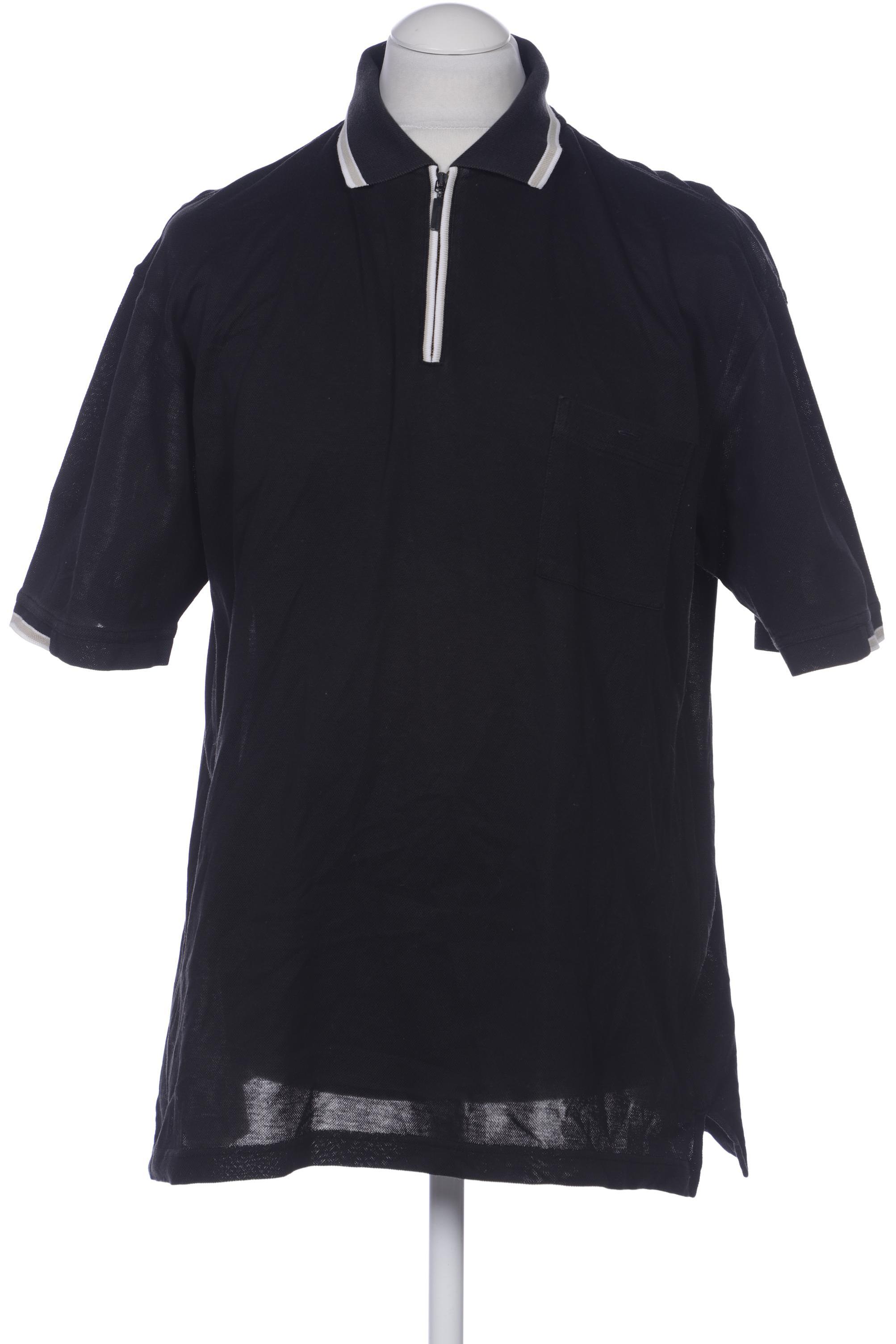 

Carlo Colucci Herren Poloshirt, schwarz, Gr. 52