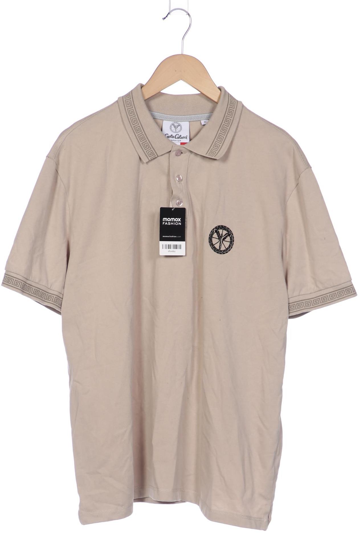 

Carlo Colucci Herren Poloshirt, beige, Gr. 54