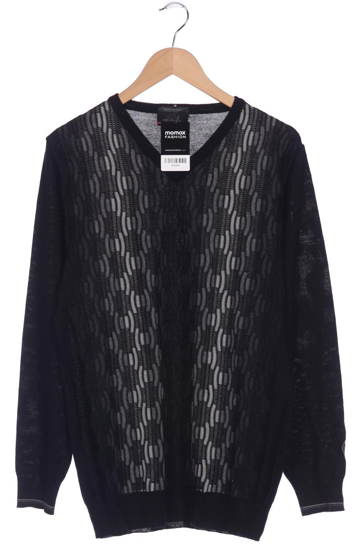 

Carlo Colucci Herren Pullover, schwarz, Gr. 52