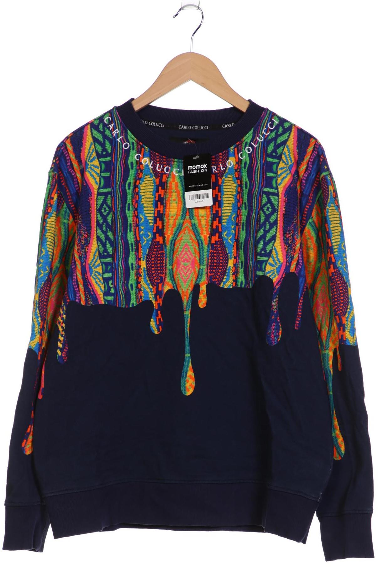 

Carlo Colucci Herren Sweatshirt, marineblau, Gr. 52