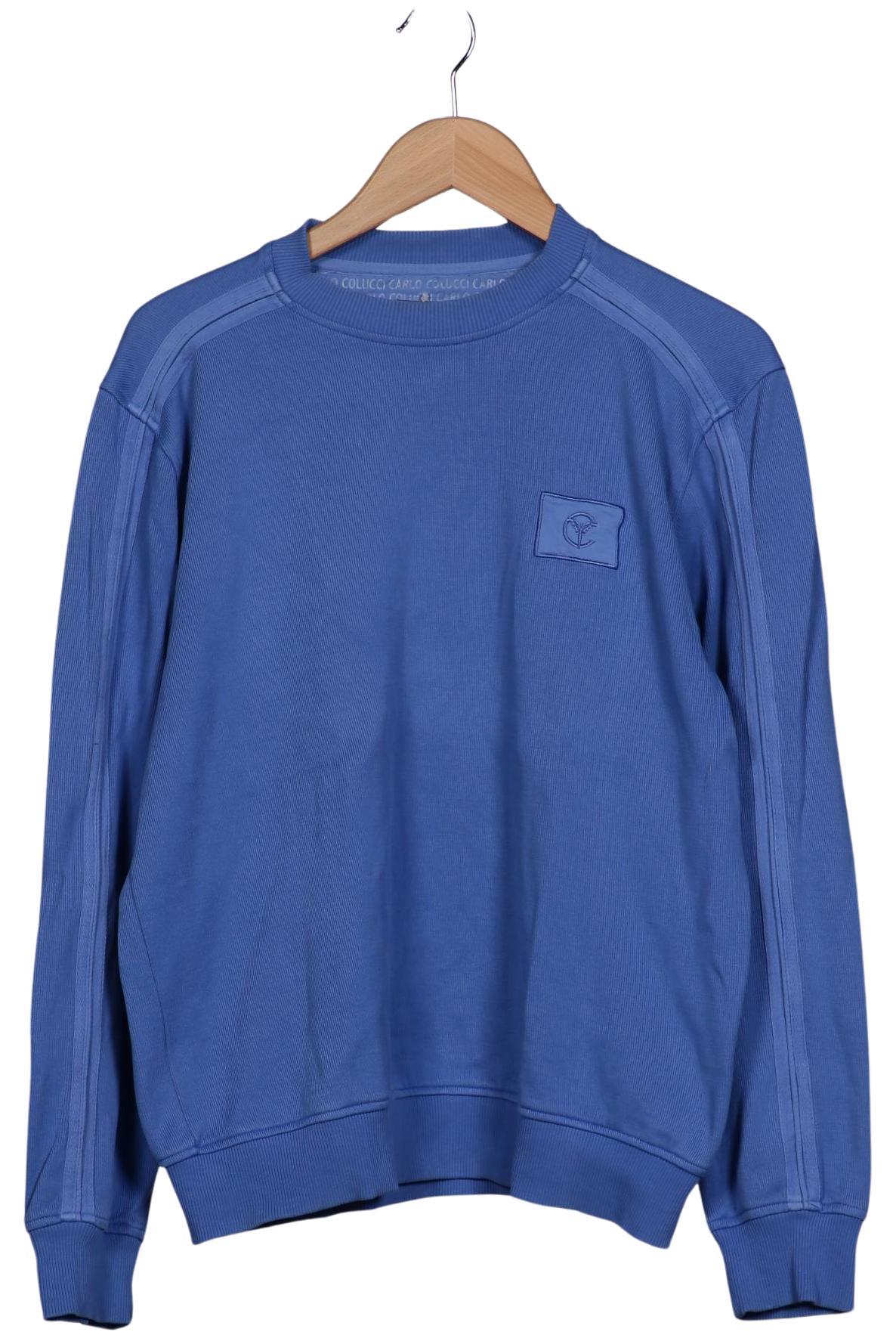 

Carlo Colucci Herren Pullover, blau, Gr. 52
