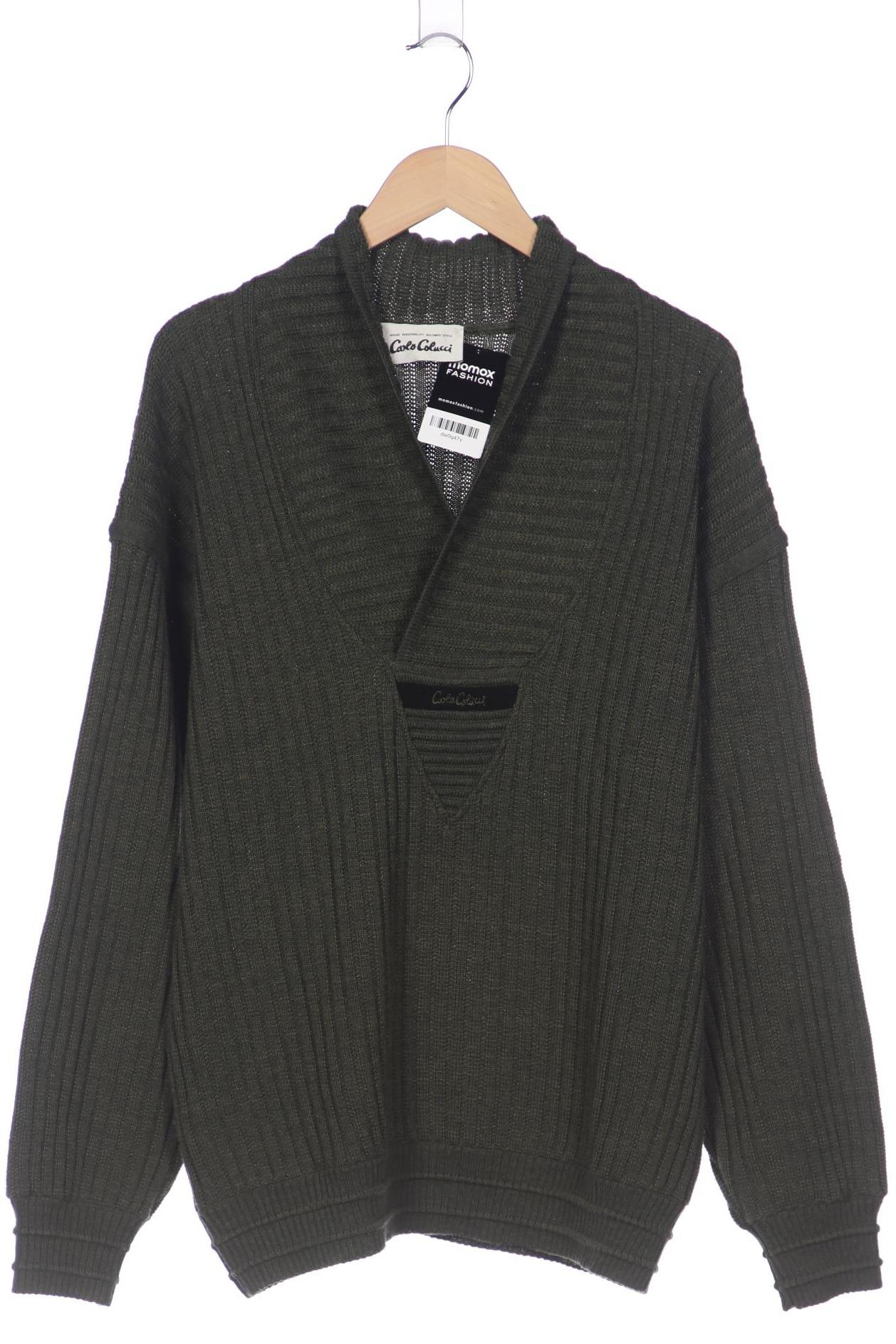 

Carlo Colucci Herren Pullover, grün, Gr. 54