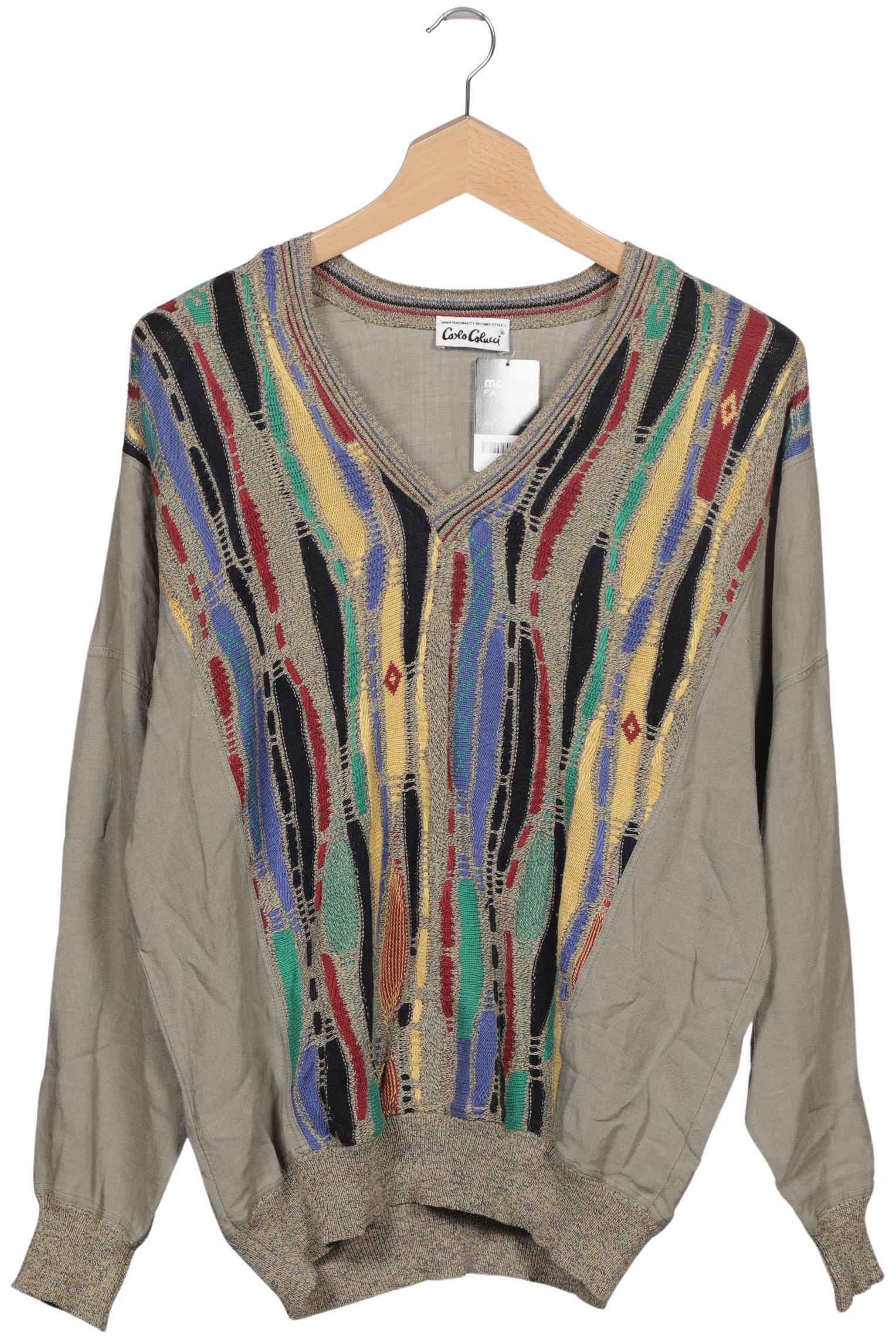 Thumbnail - Carlo Colucci Herren Pullover, beige, Gr. 56
