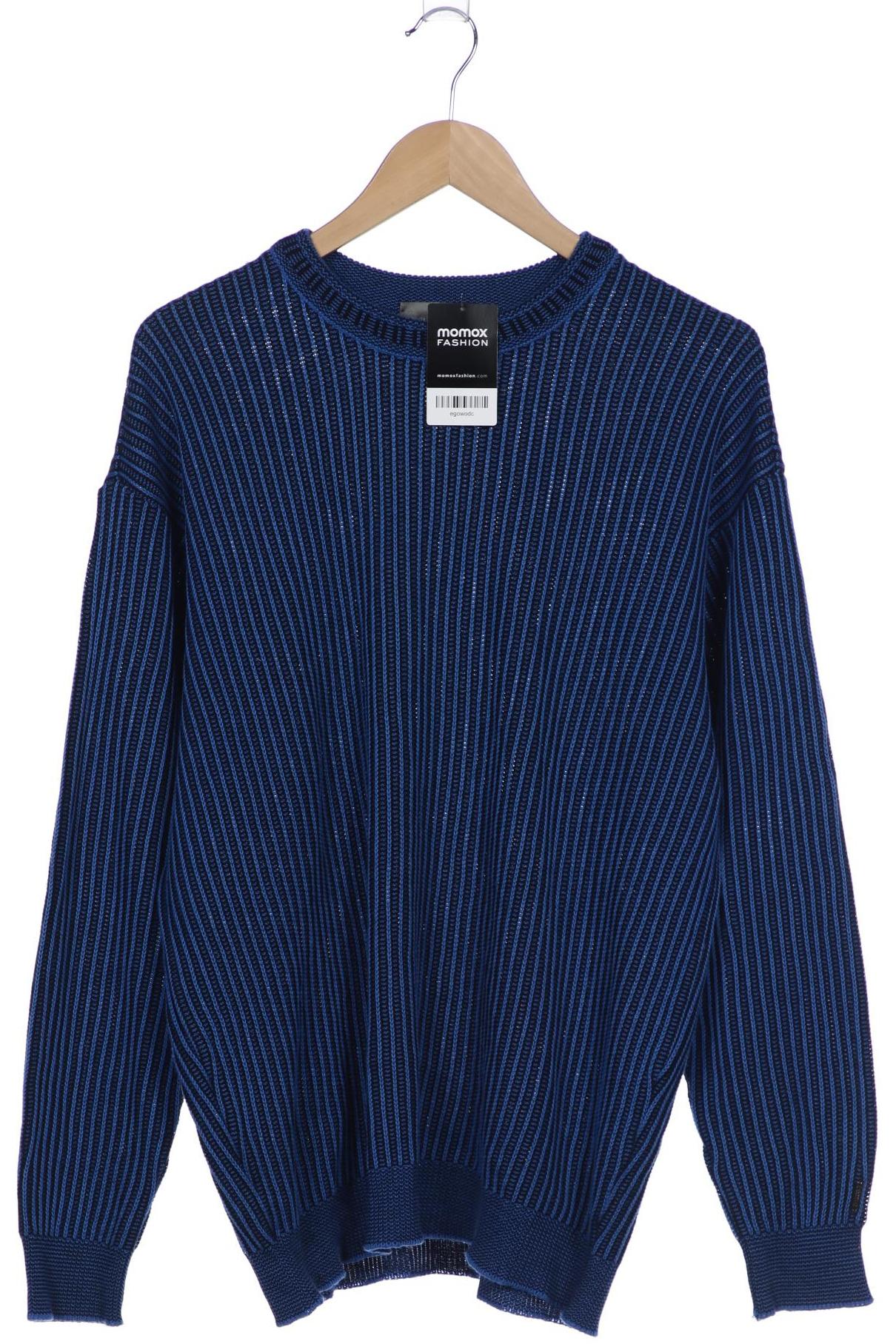 

Carlo Colucci Herren Pullover, blau, Gr. 54