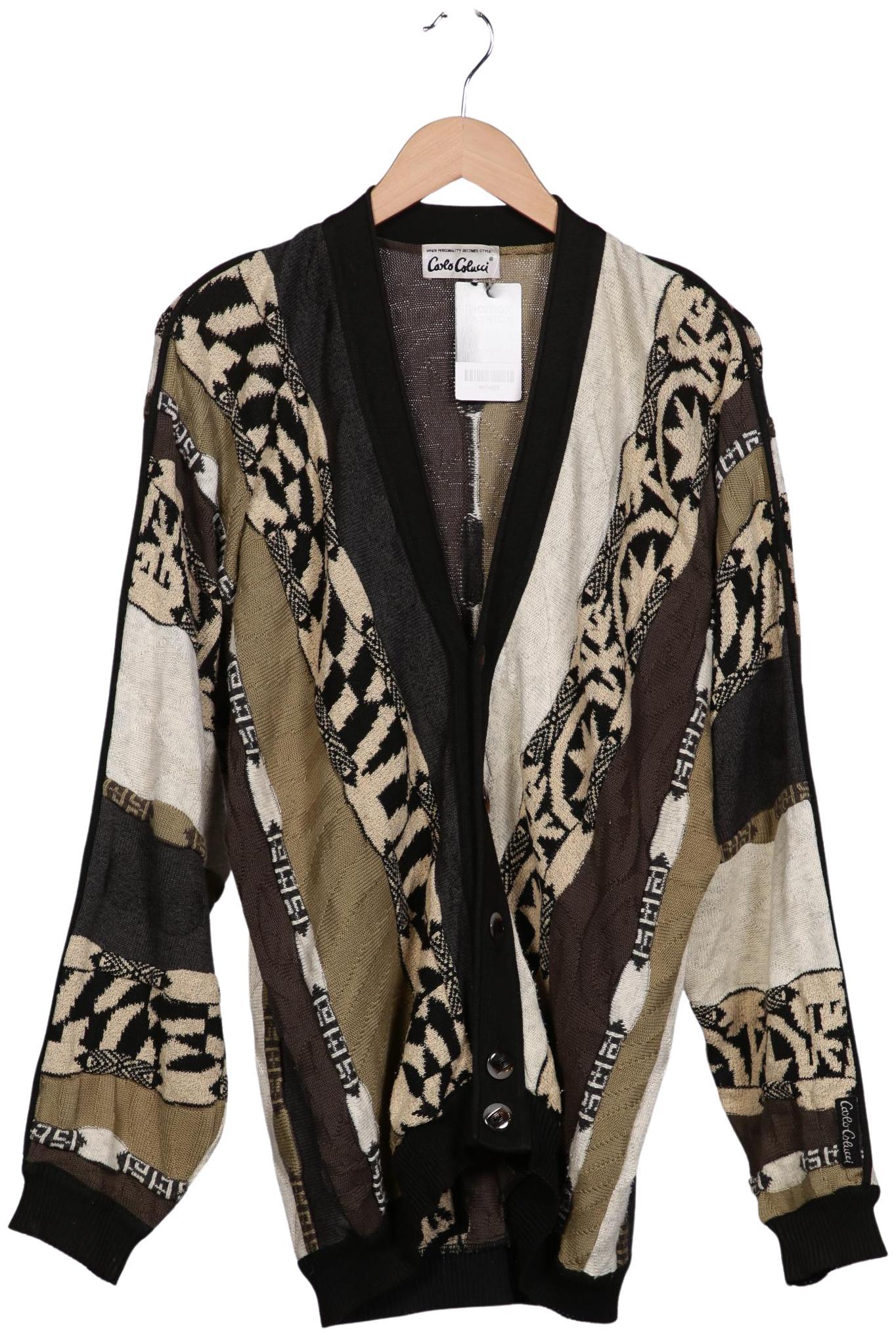 

Carlo Colucci Herren Strickjacke, mehrfarbig, Gr. 50