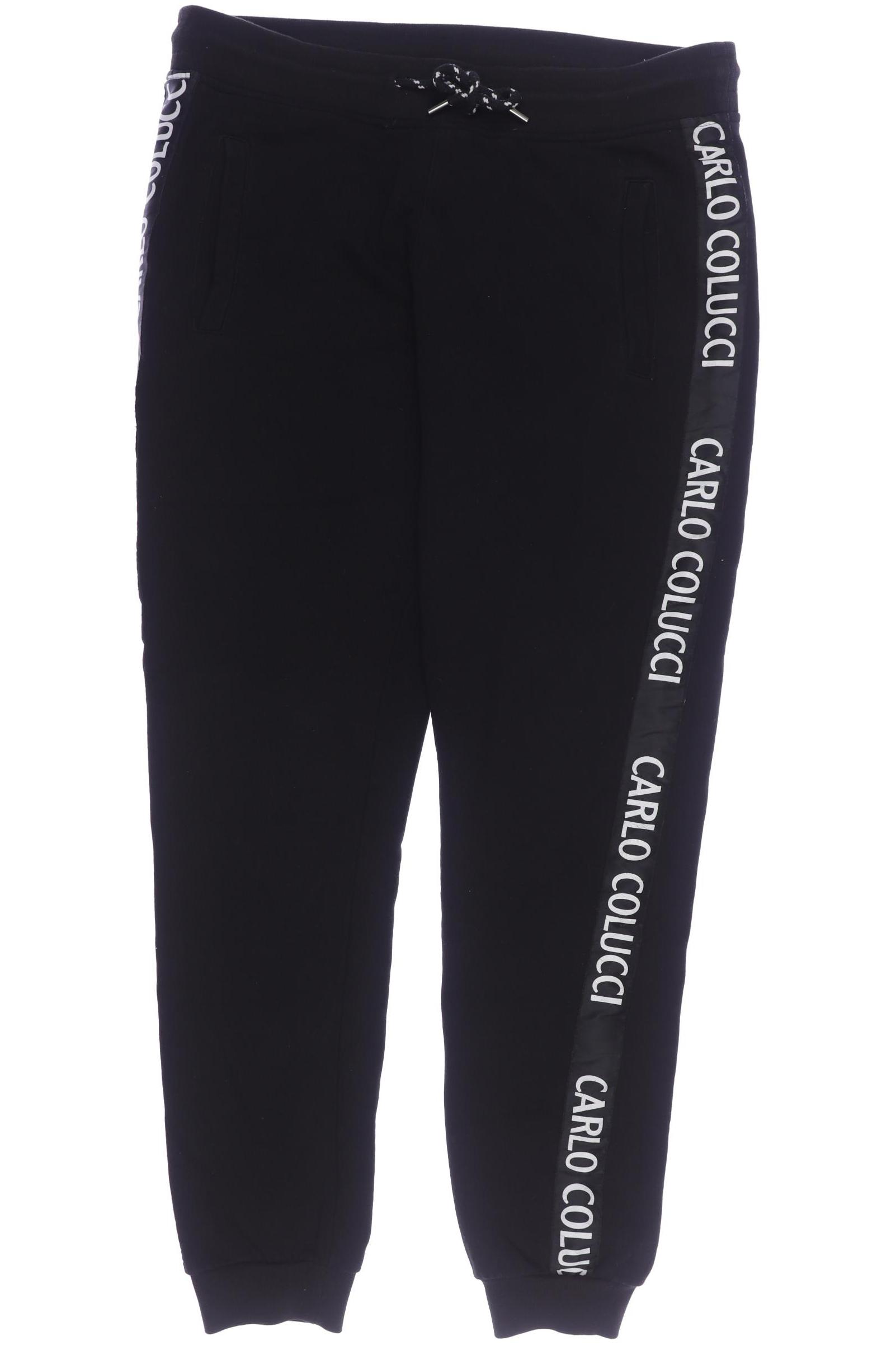 

Carlo Colucci Herren Stoffhose, schwarz, Gr. 0