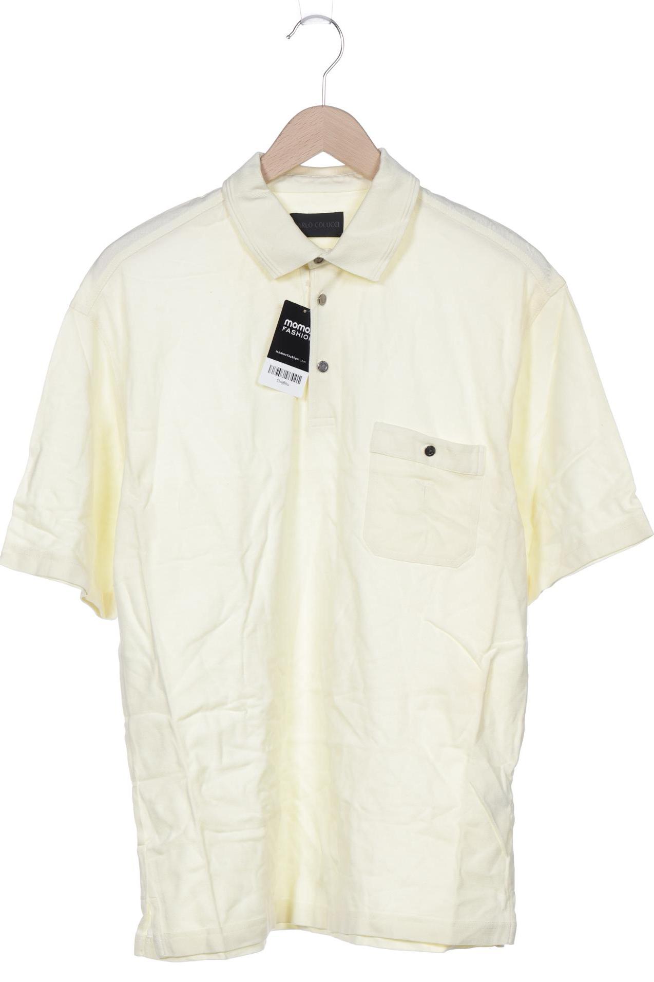 

Carlo Colucci Herren Poloshirt, gelb, Gr. 52
