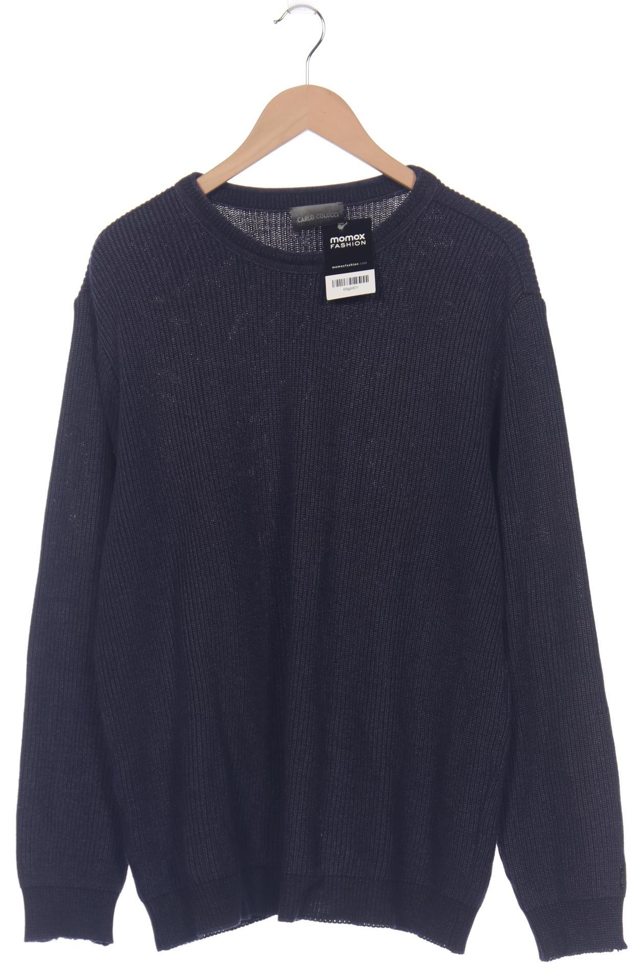 

Carlo Colucci Herren Pullover, marineblau, Gr. 54