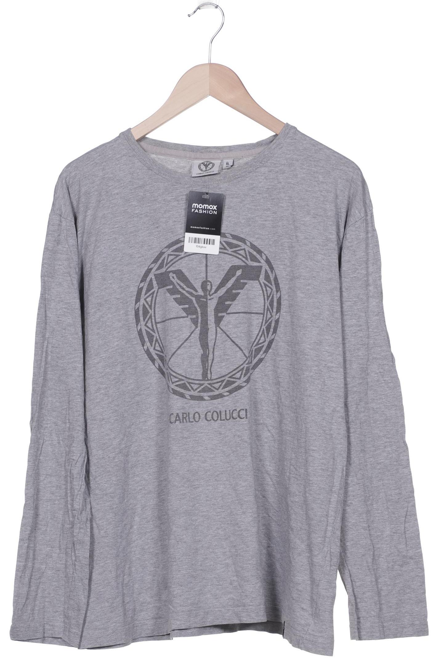 

Carlo Colucci Herren Langarmshirt, grau