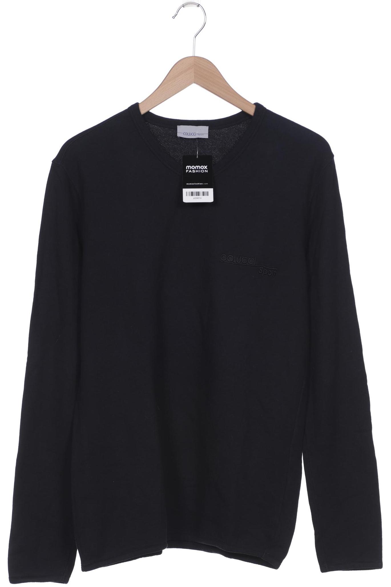 

Carlo Colucci Herren Langarmshirt, schwarz, Gr. 46