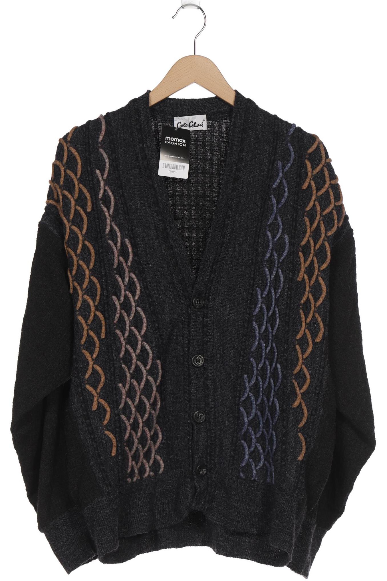 

Carlo Colucci Herren Strickjacke, grau, Gr. 52