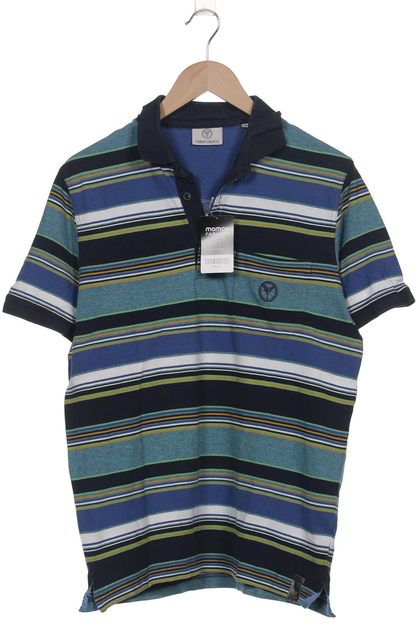 

Carlo Colucci Herren Poloshirt, marineblau, Gr. 48
