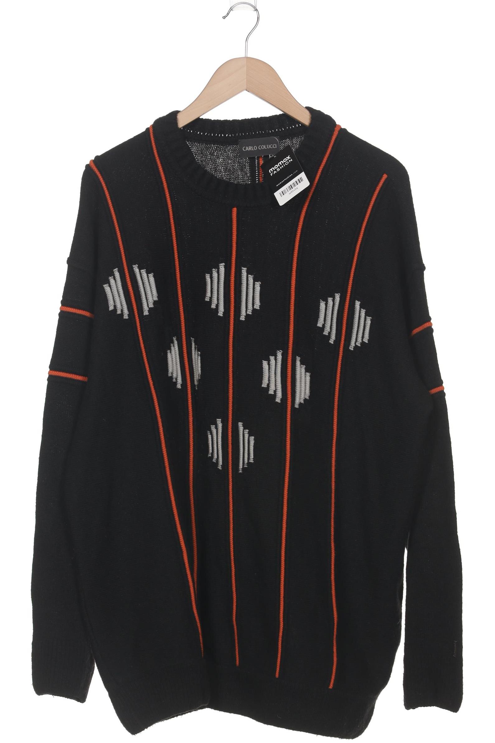 

Carlo Colucci Herren Pullover, schwarz, Gr. 56