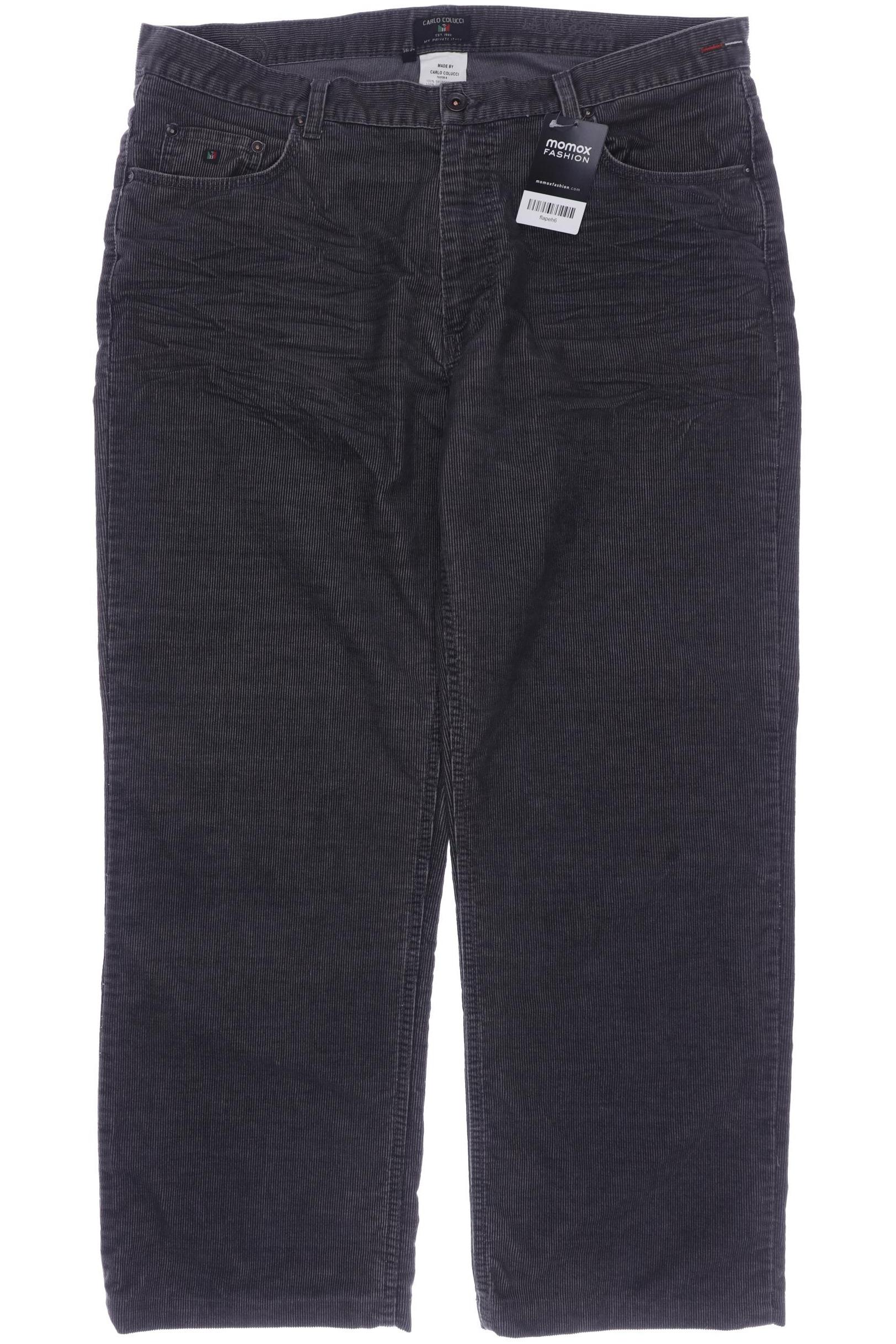 

Carlo Colucci Herren Stoffhose, grau