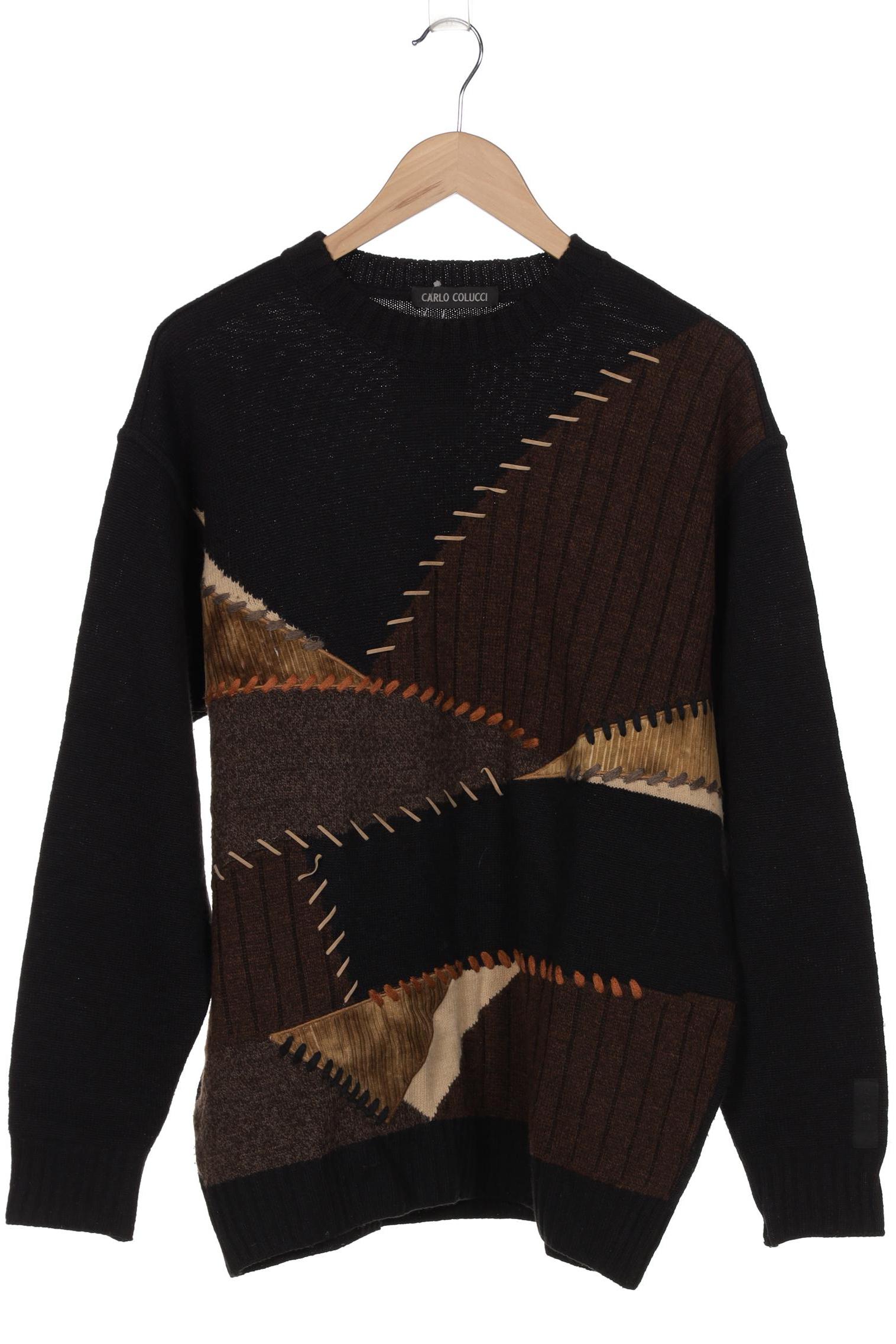 

Carlo Colucci Herren Pullover, schwarz, Gr. 50