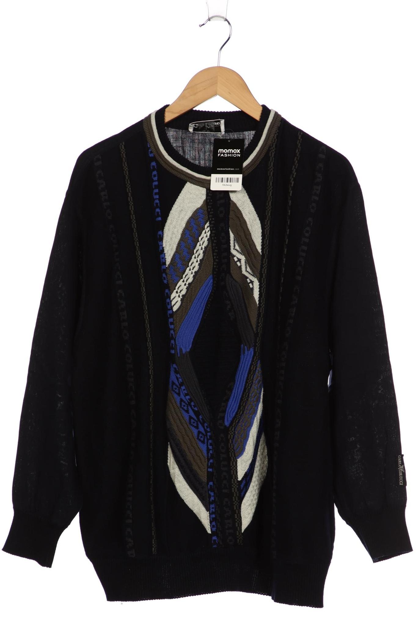 

Carlo Colucci Herren Pullover, marineblau, Gr. 54