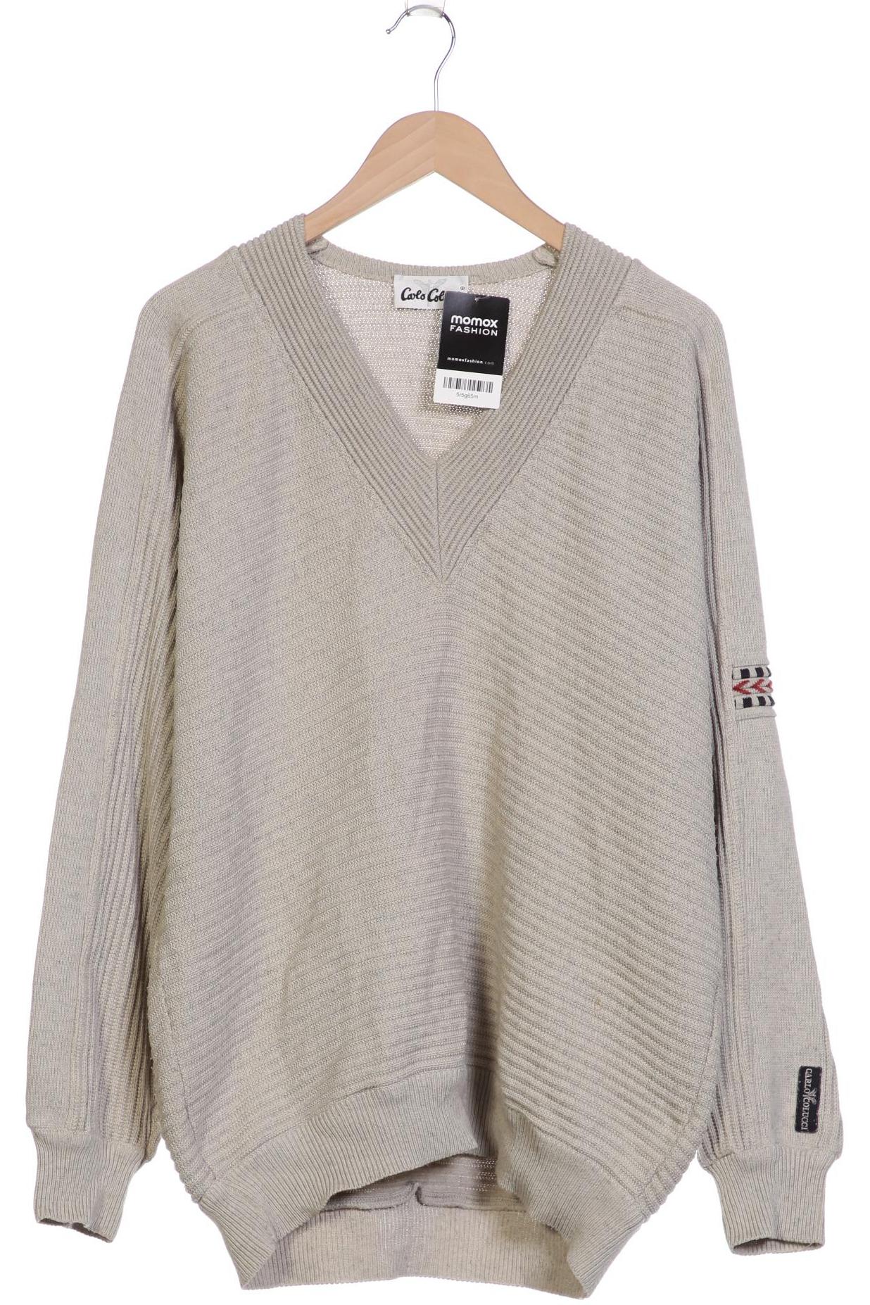 

Carlo Colucci Herren Pullover, beige, Gr. 54