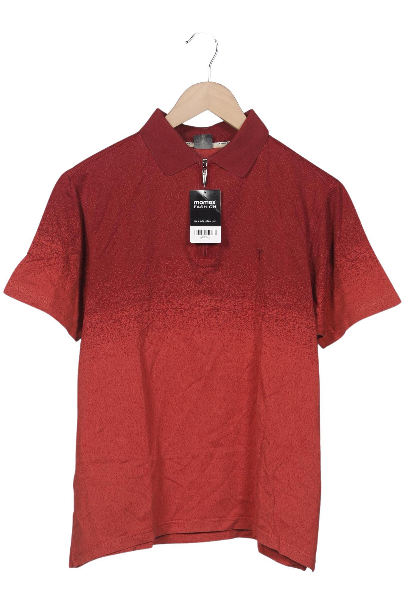 

Carlo Colucci Herren Poloshirt, rot, Gr. 52