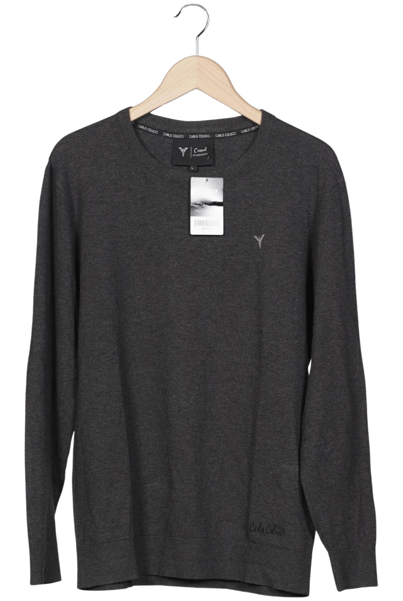 

Carlo Colucci Herren Pullover, grau, Gr. 52