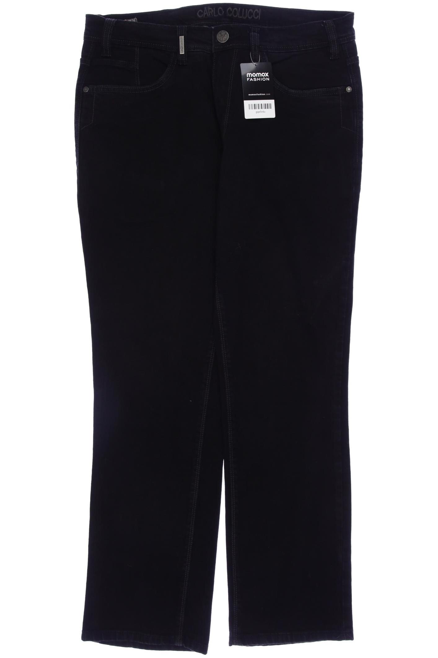 

Carlo Colucci Herren Jeans, schwarz