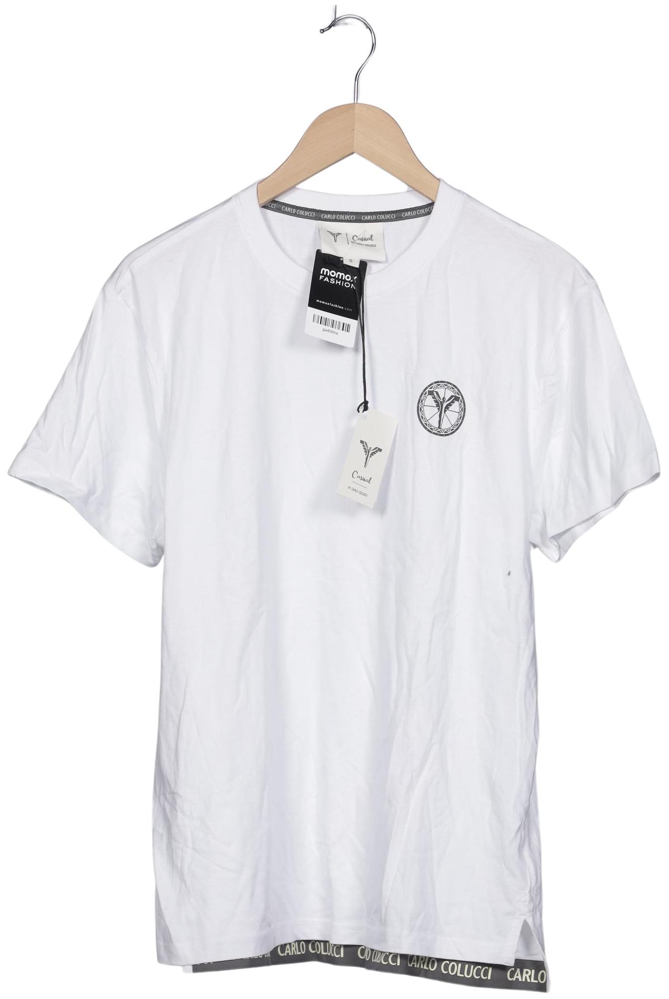 

Carlo Colucci Herren T-Shirt, weiß, Gr. 46