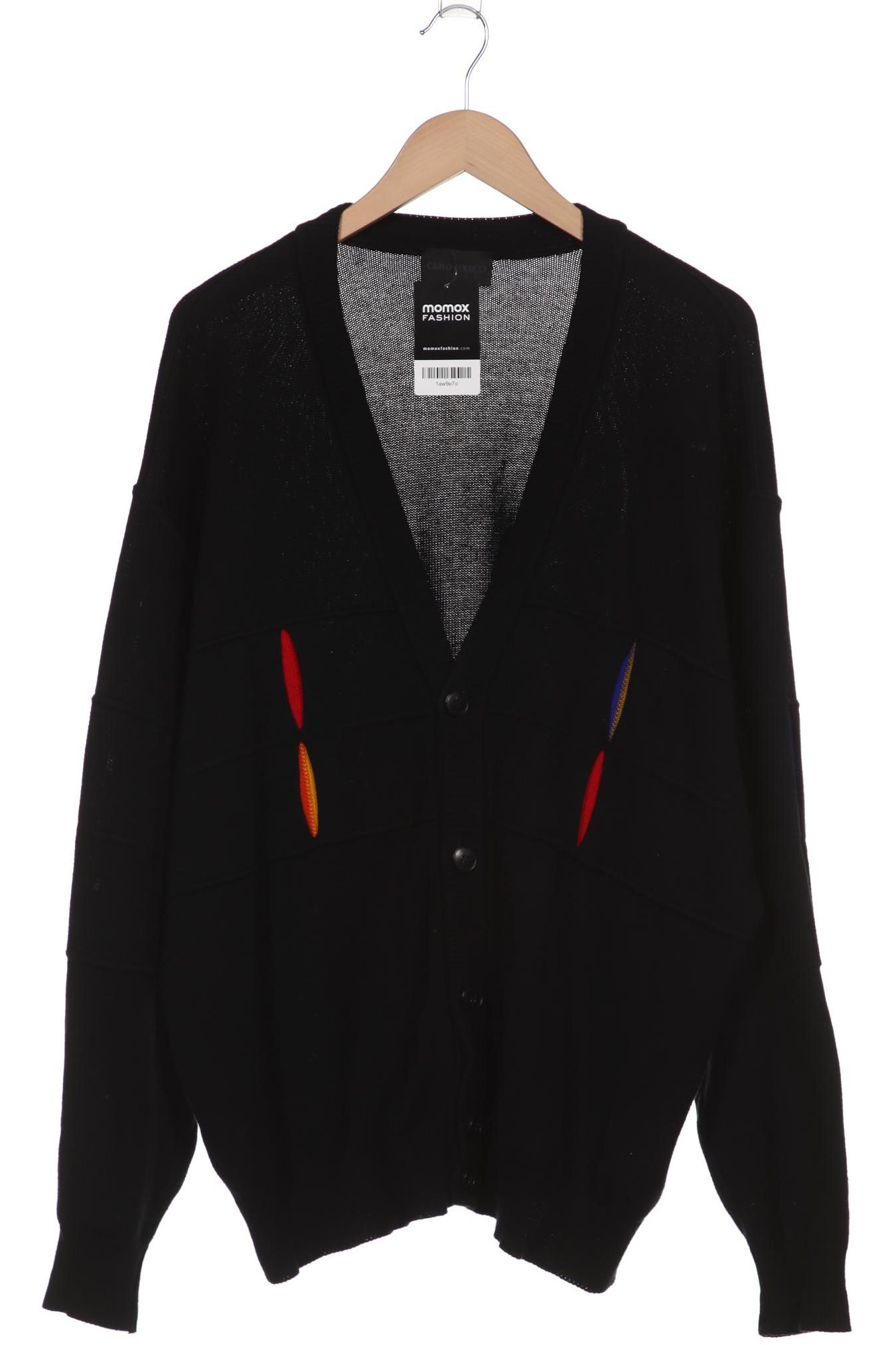 

Carlo Colucci Herren Strickjacke, schwarz, Gr. 56