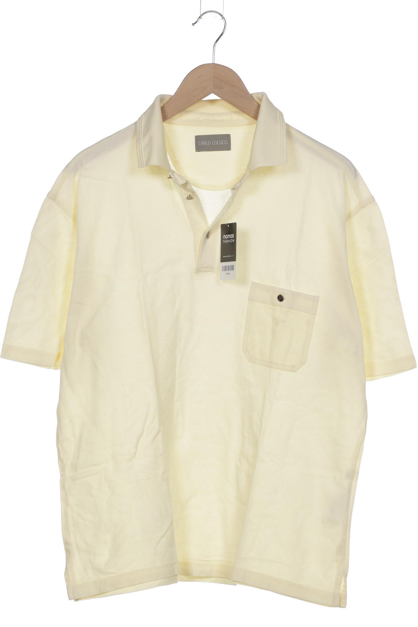 

Carlo Colucci Herren Poloshirt, gelb, Gr. 54