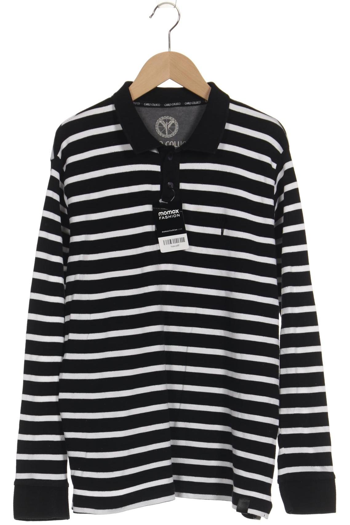 

Carlo Colucci Herren Poloshirt, schwarz, Gr. 48