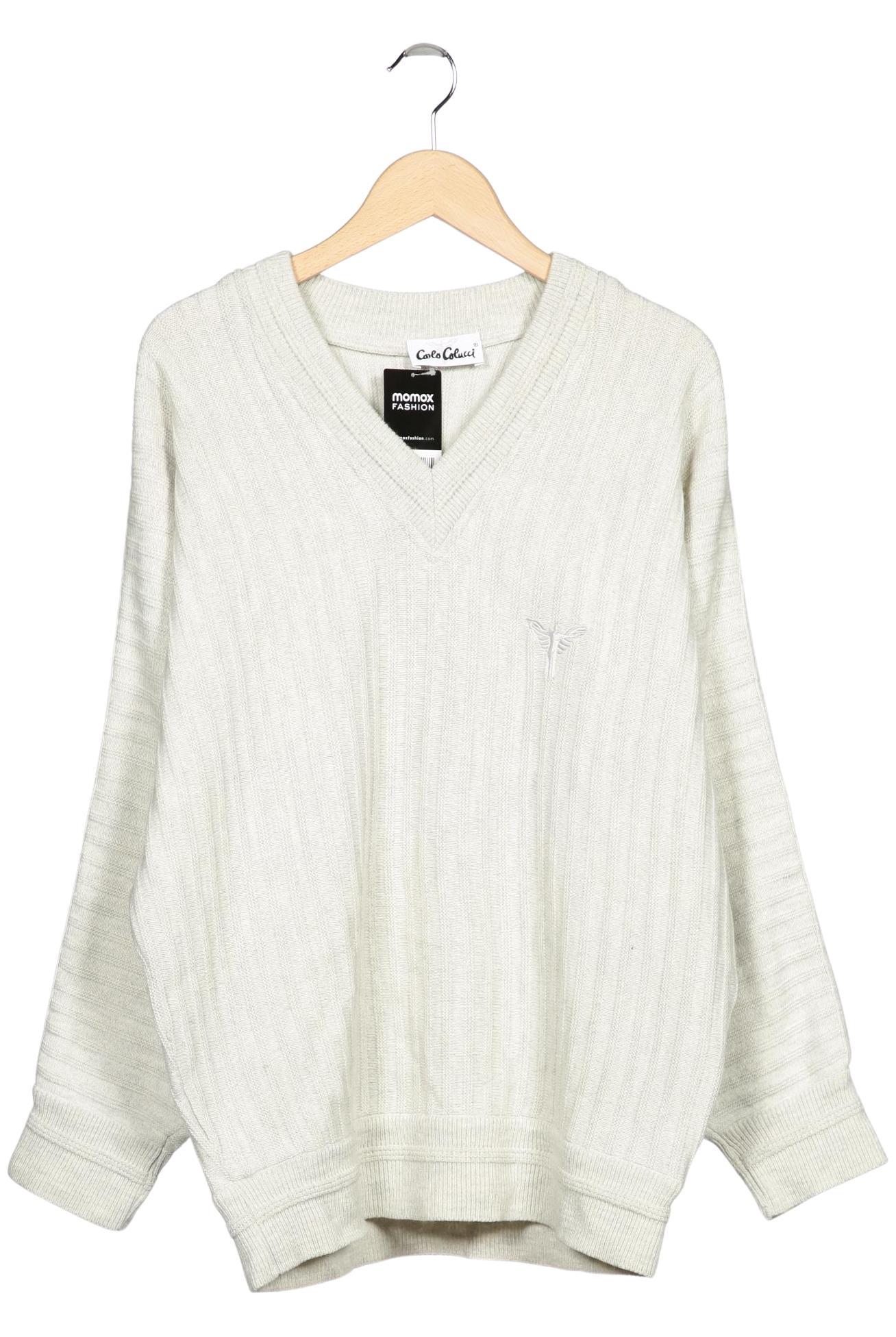 Thumbnail - Carlo Colucci Herren Pullover, cremeweiß, Gr. 50