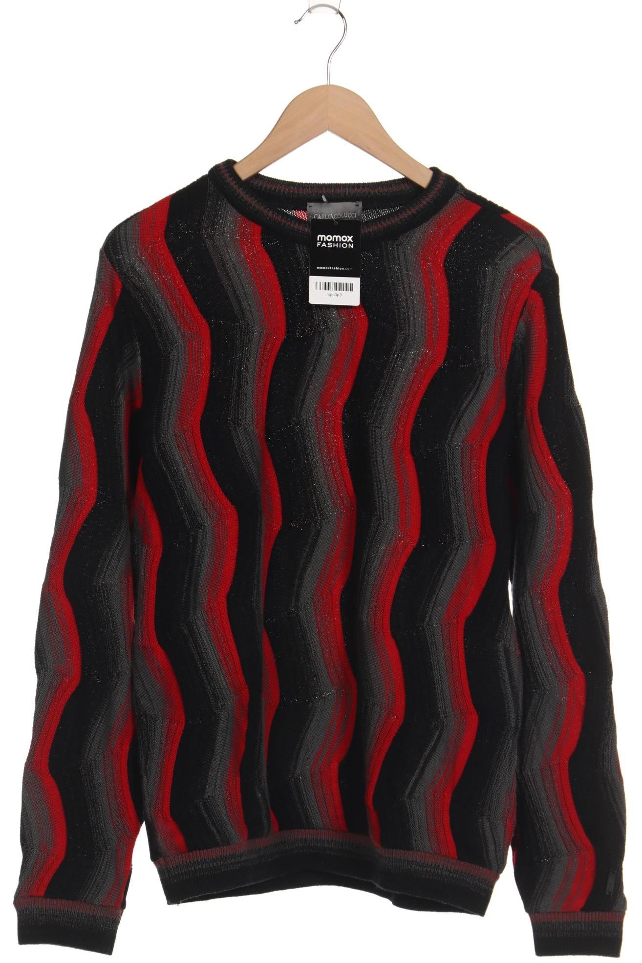 

Carlo Colucci Herren Pullover, schwarz, Gr. 48