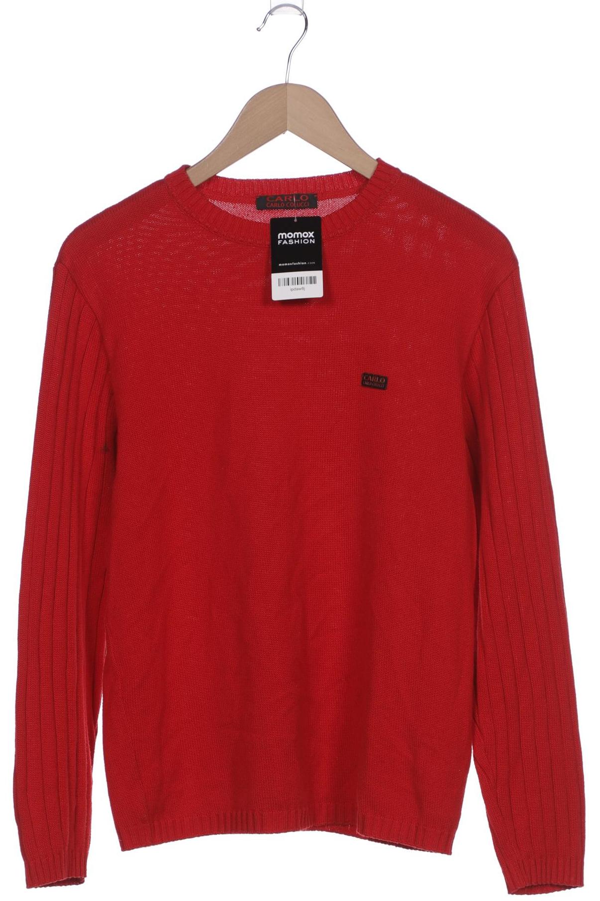 

Carlo Colucci Herren Pullover, rot, Gr. 50