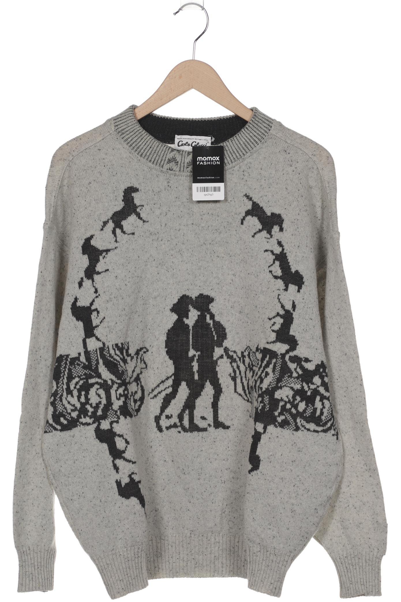 

Carlo Colucci Herren Pullover, grau, Gr. 58