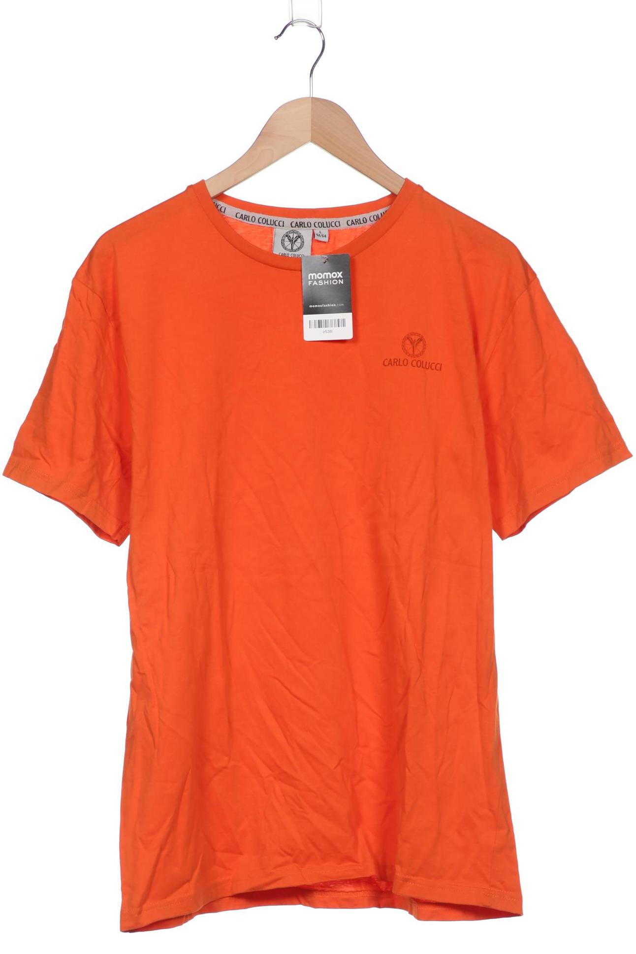 

Carlo Colucci Herren T-Shirt, orange