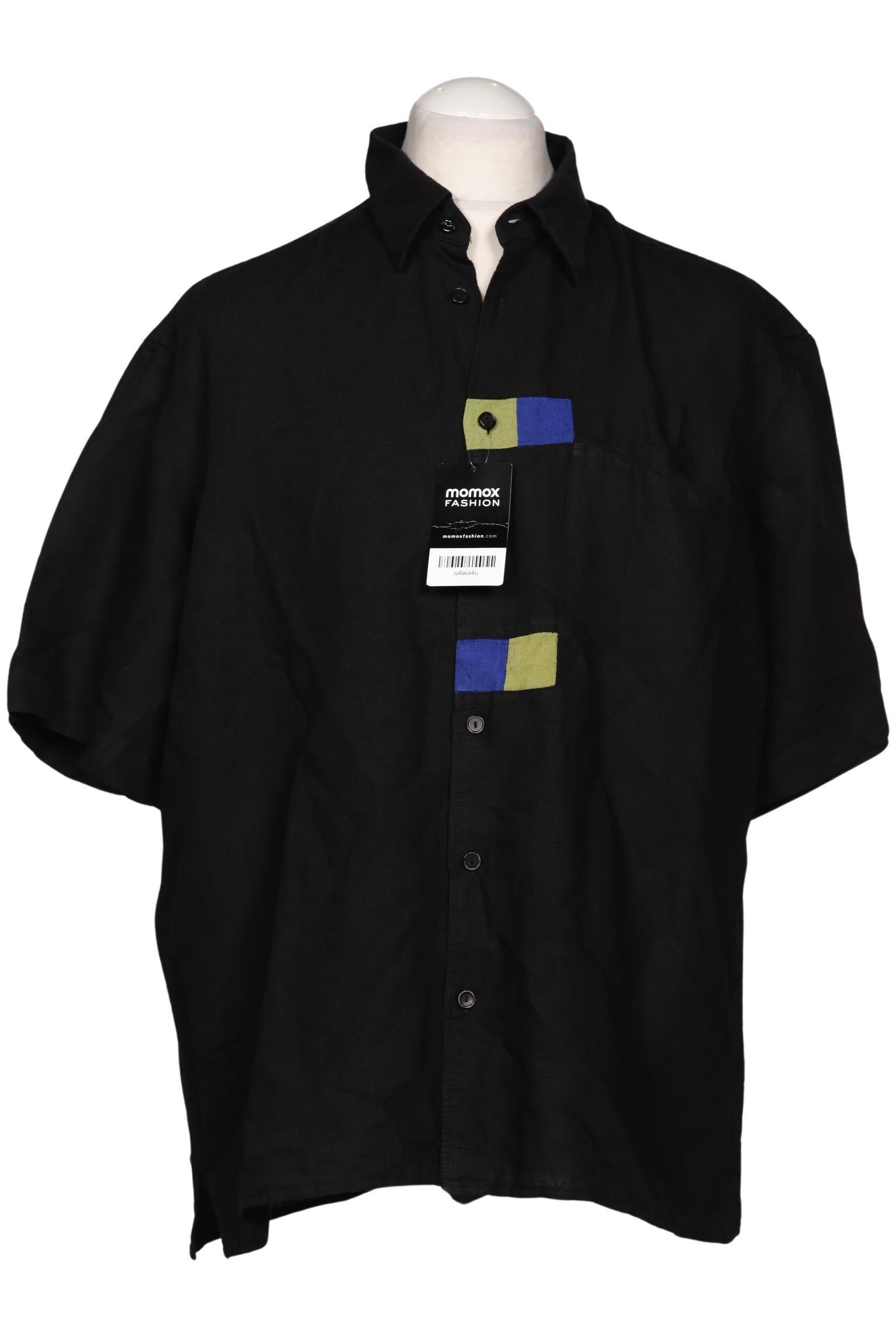 

Carlo Colucci Herren Hemd, schwarz, Gr. 54