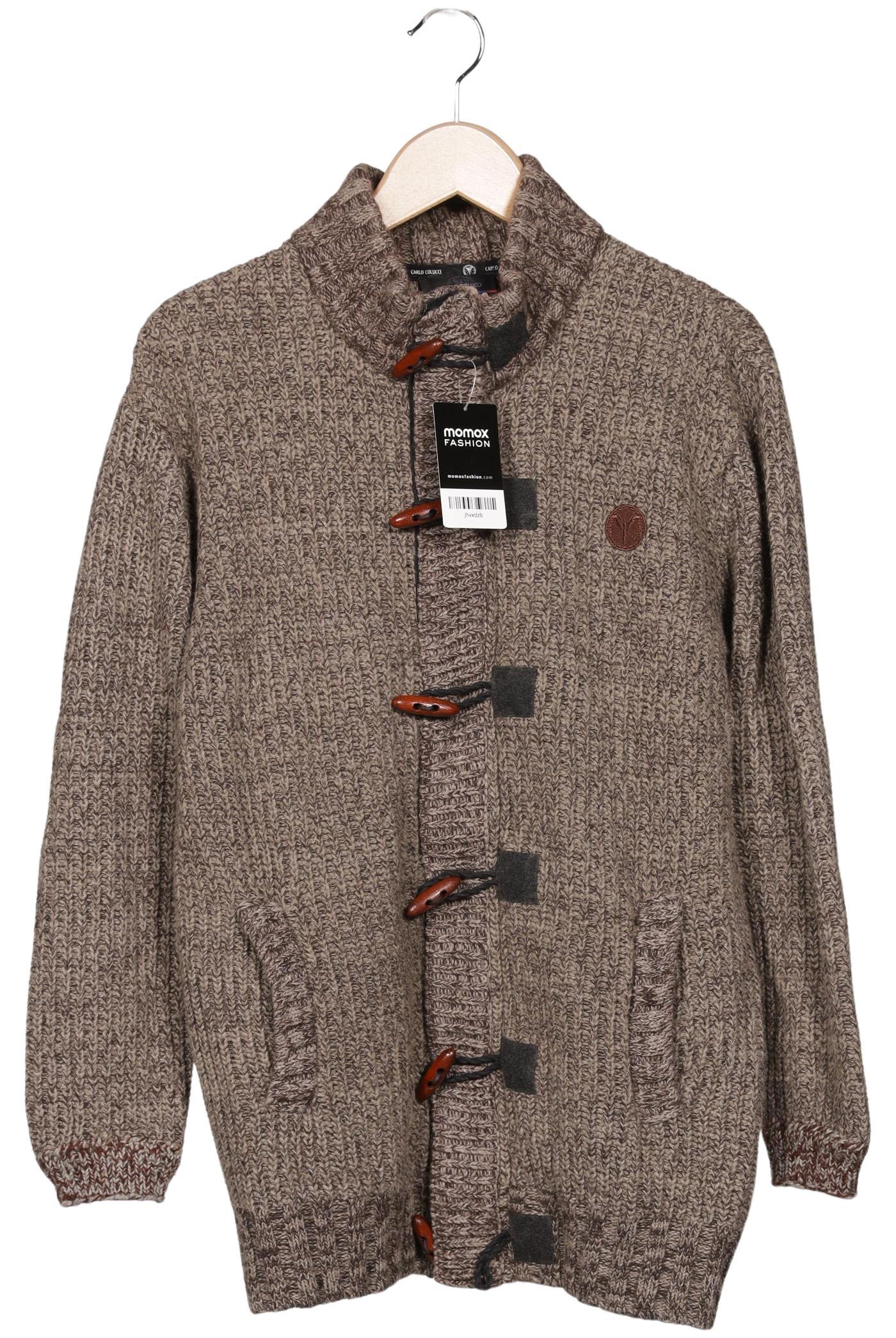 

Carlo Colucci Herren Strickjacke, braun, Gr. 52