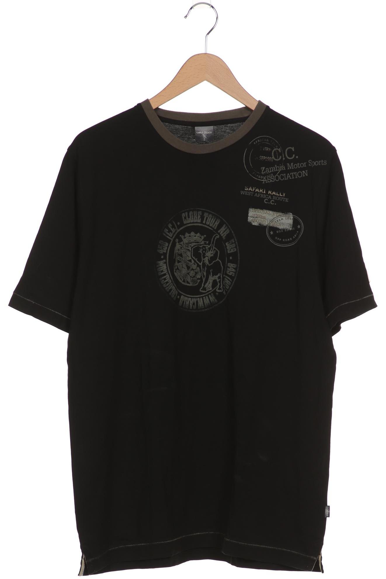

Carlo Colucci Herren T-Shirt, schwarz, Gr. 54
