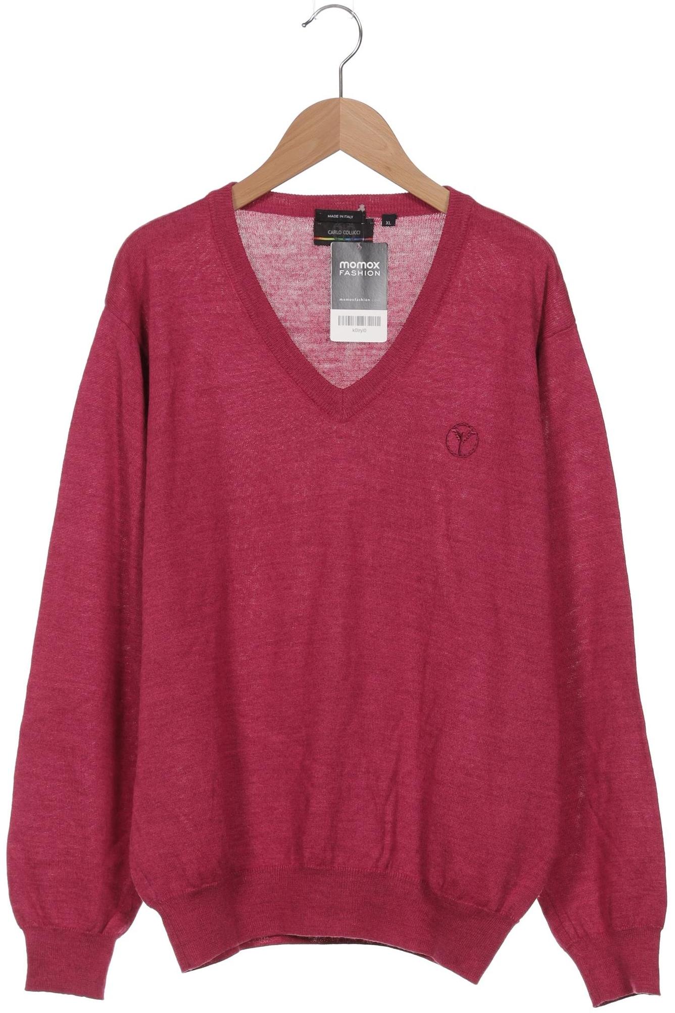 

Carlo Colucci Herren Pullover, pink, Gr. 54