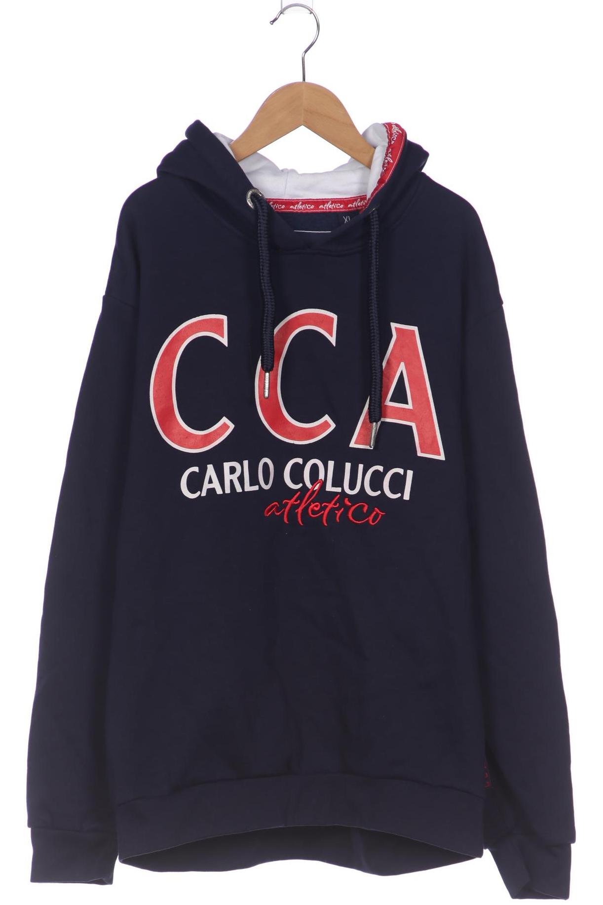 

Carlo Colucci Herren Kapuzenpullover, marineblau, Gr. 54
