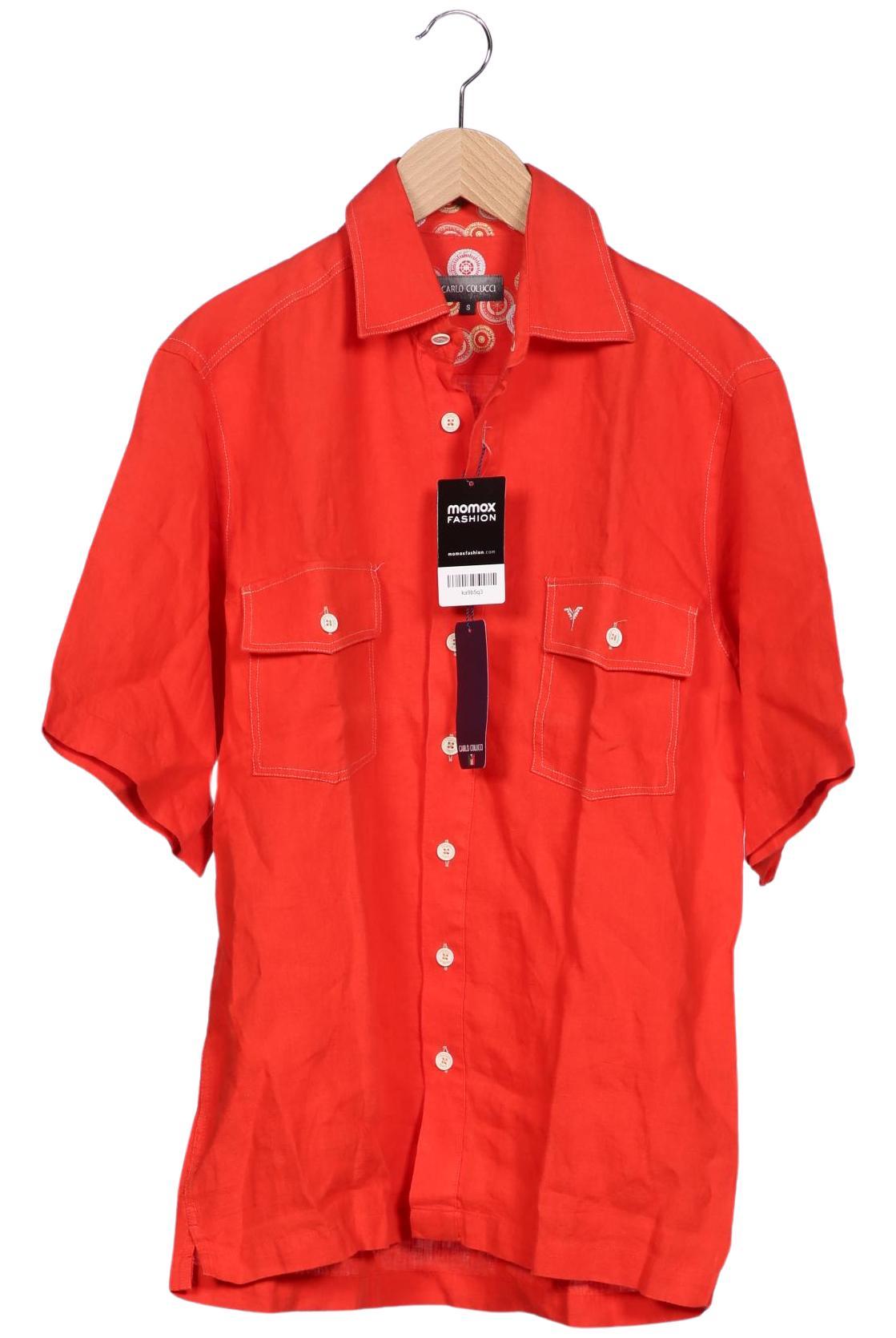 Thumbnail - Carlo Colucci Herren Hemd, rot, Gr. 46