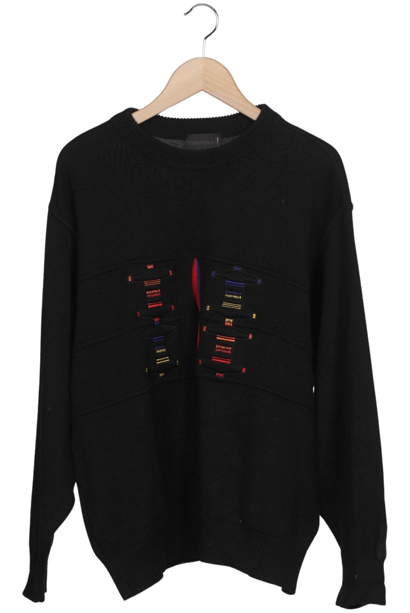 

Carlo Colucci Herren Pullover, schwarz, Gr. 52