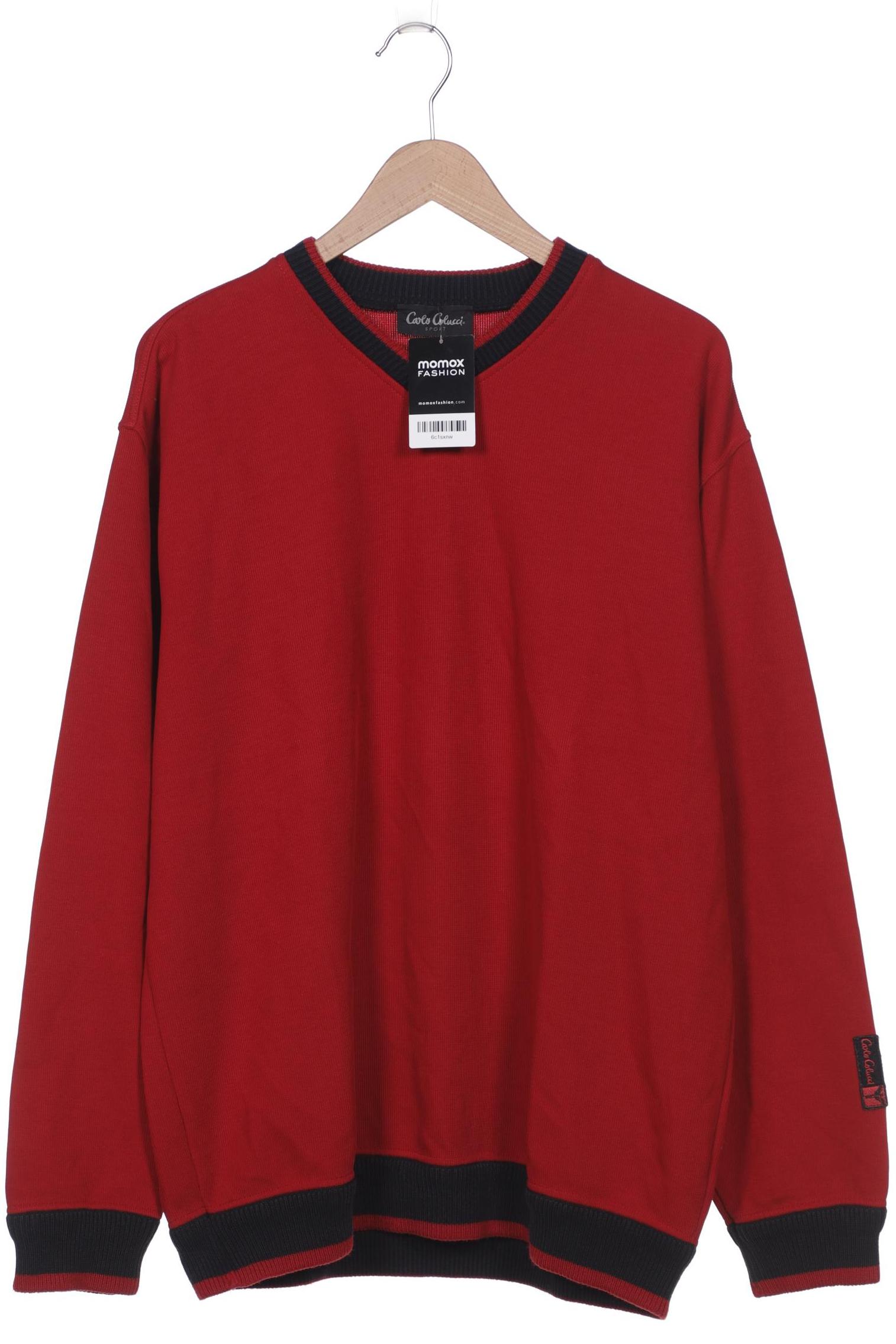 

Carlo Colucci Herren Pullover, rot, Gr. 54