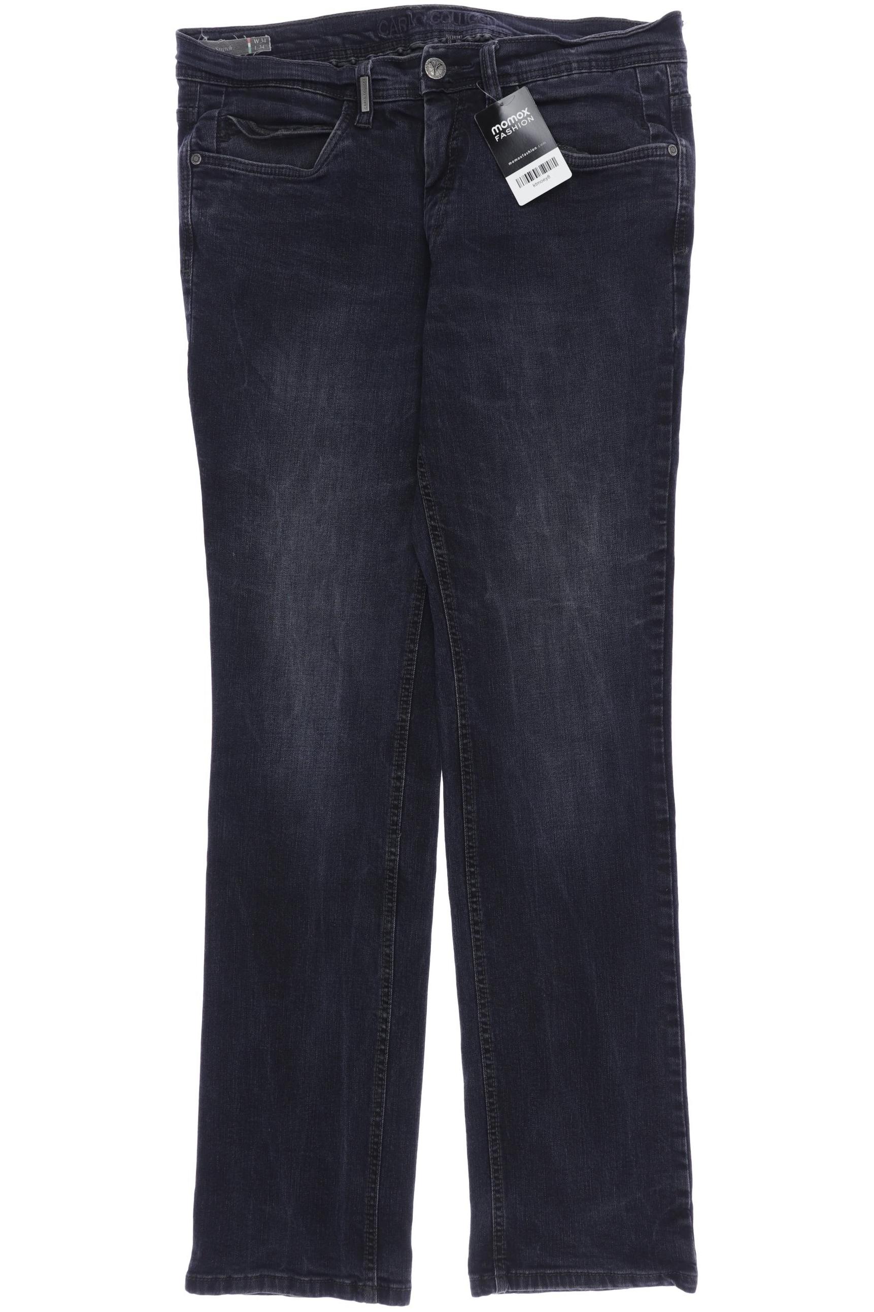 

Carlo Colucci Herren Jeans, marineblau, Gr. 34