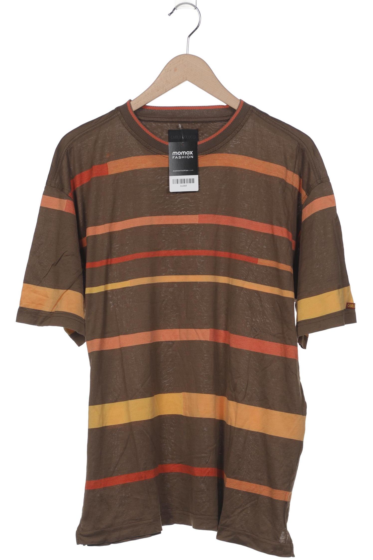 

Carlo Colucci Herren T-Shirt, braun, Gr. 56