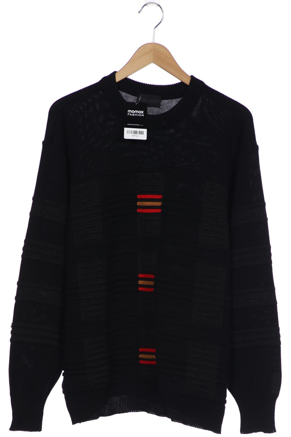 

Carlo Colucci Herren Pullover, schwarz