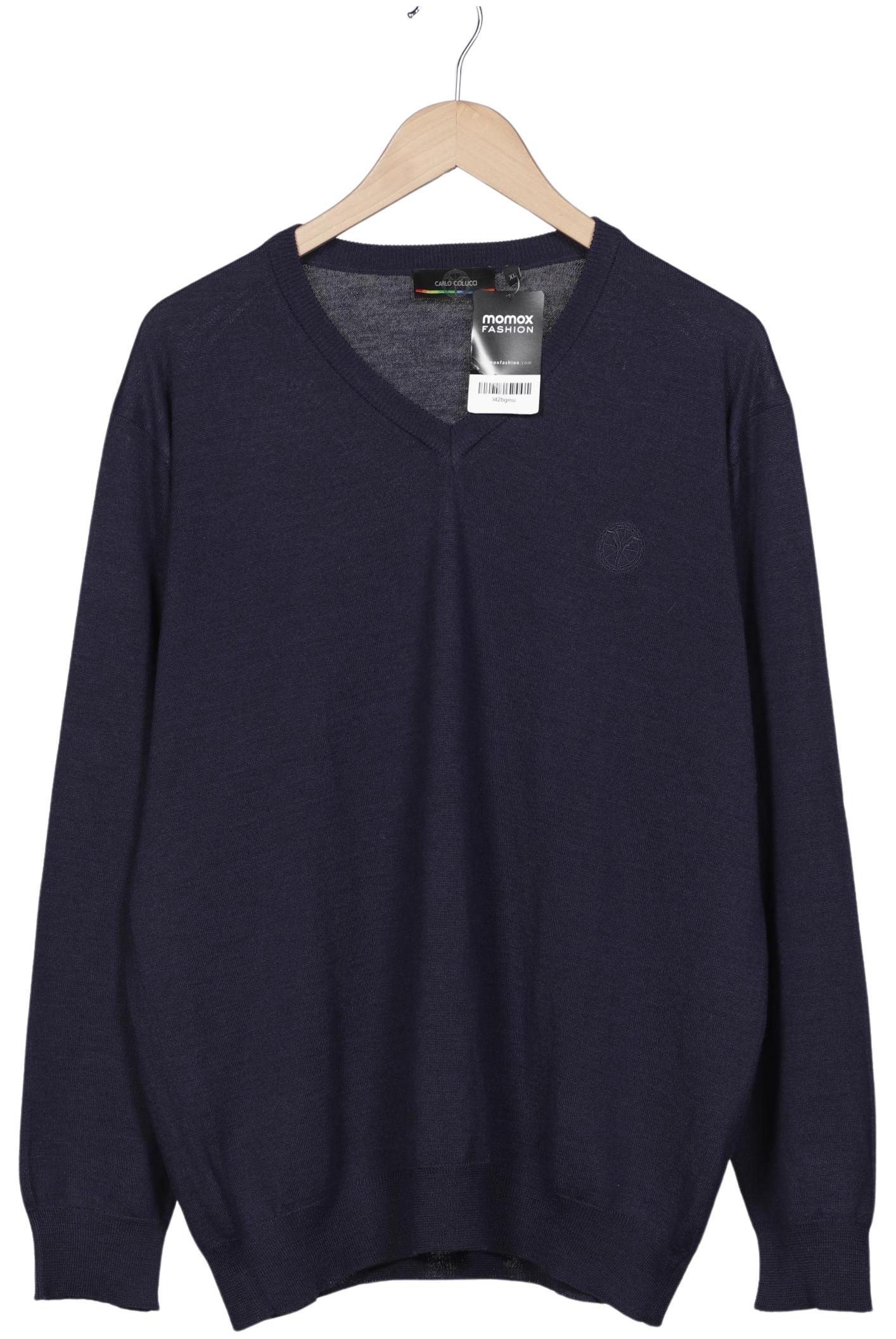 Thumbnail - Carlo Colucci Herren Pullover, marineblau, Gr. 54