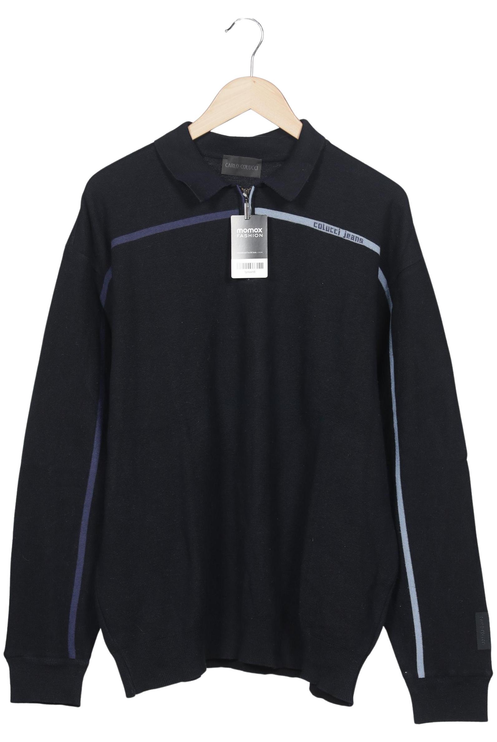 

Carlo Colucci Herren Pullover, marineblau, Gr. 58