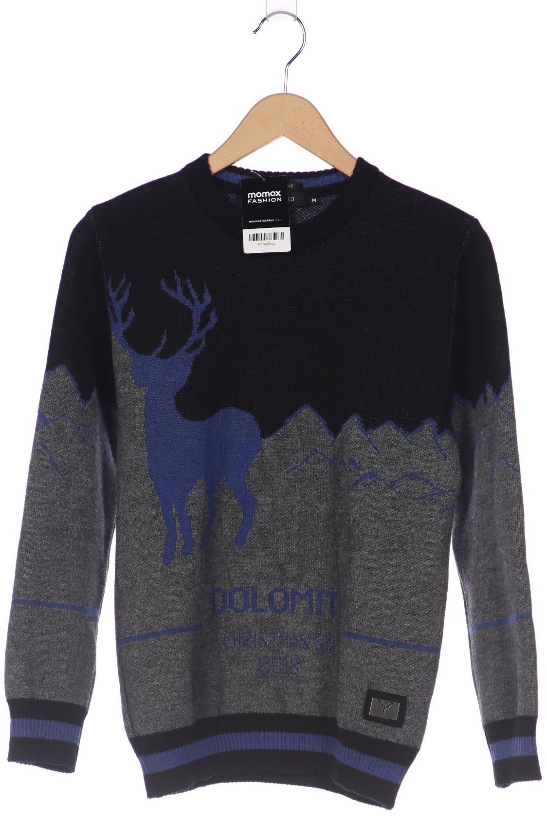 

Carlo Colucci Herren Pullover, schwarz, Gr. 48