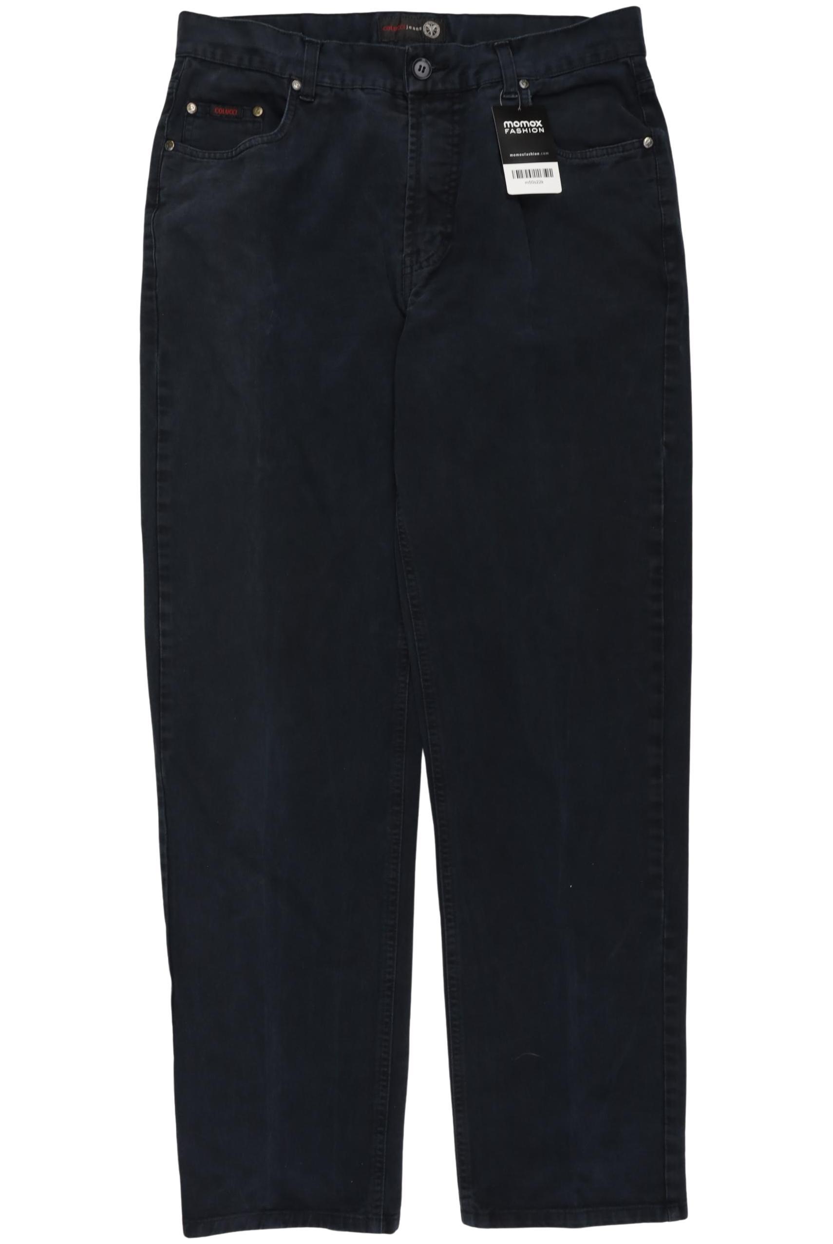 

Carlo Colucci Herren Jeans, marineblau, Gr. 35