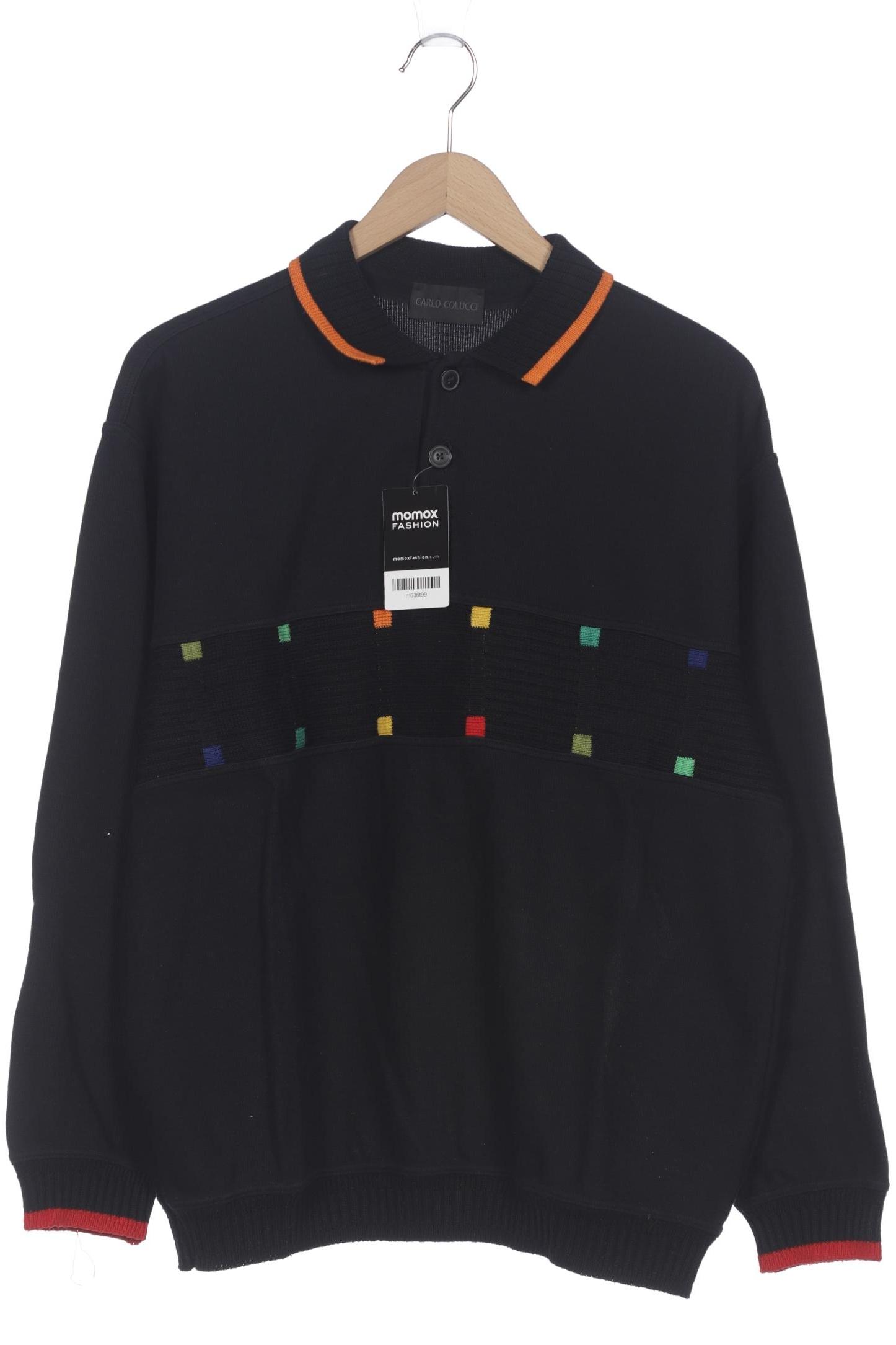 

Carlo Colucci Herren Pullover, schwarz, Gr. 48