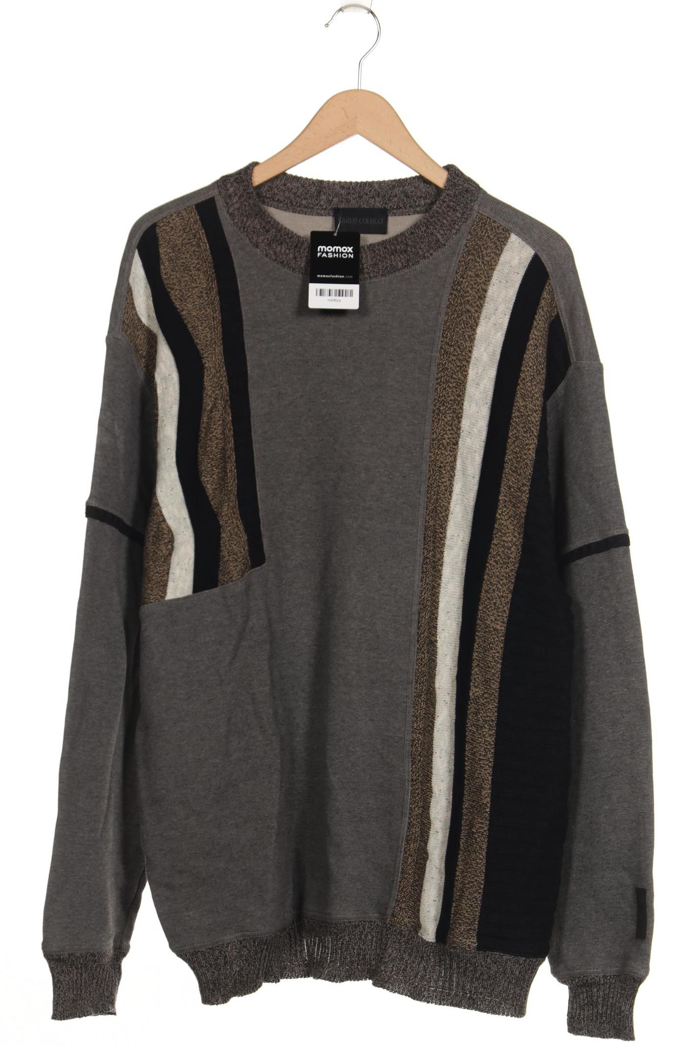 

Carlo Colucci Herren Pullover, grau, Gr. 56